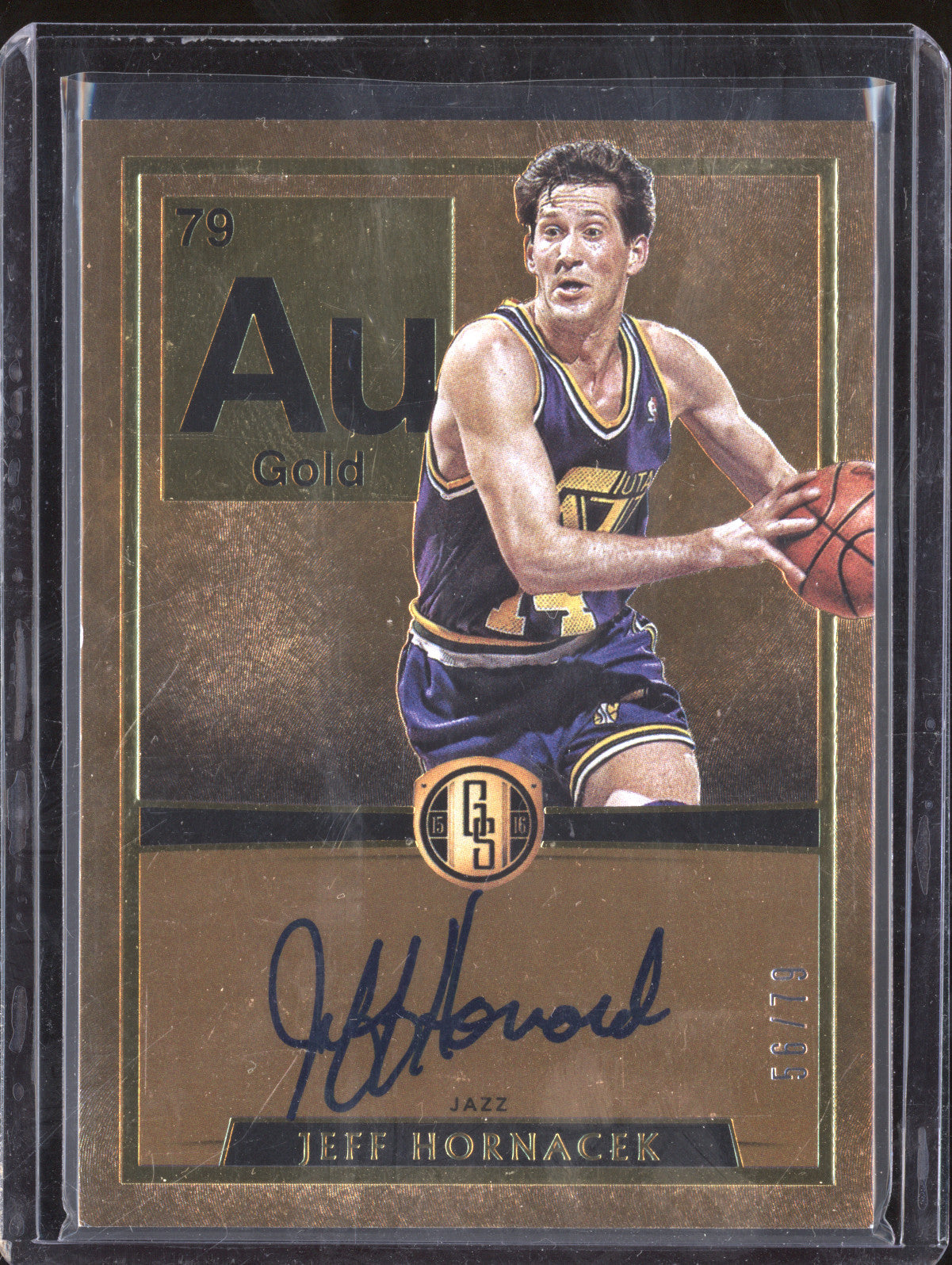 Jeff Hornacek 2015-16 Panini Gold Standard AU-JH AU Auto 56/79