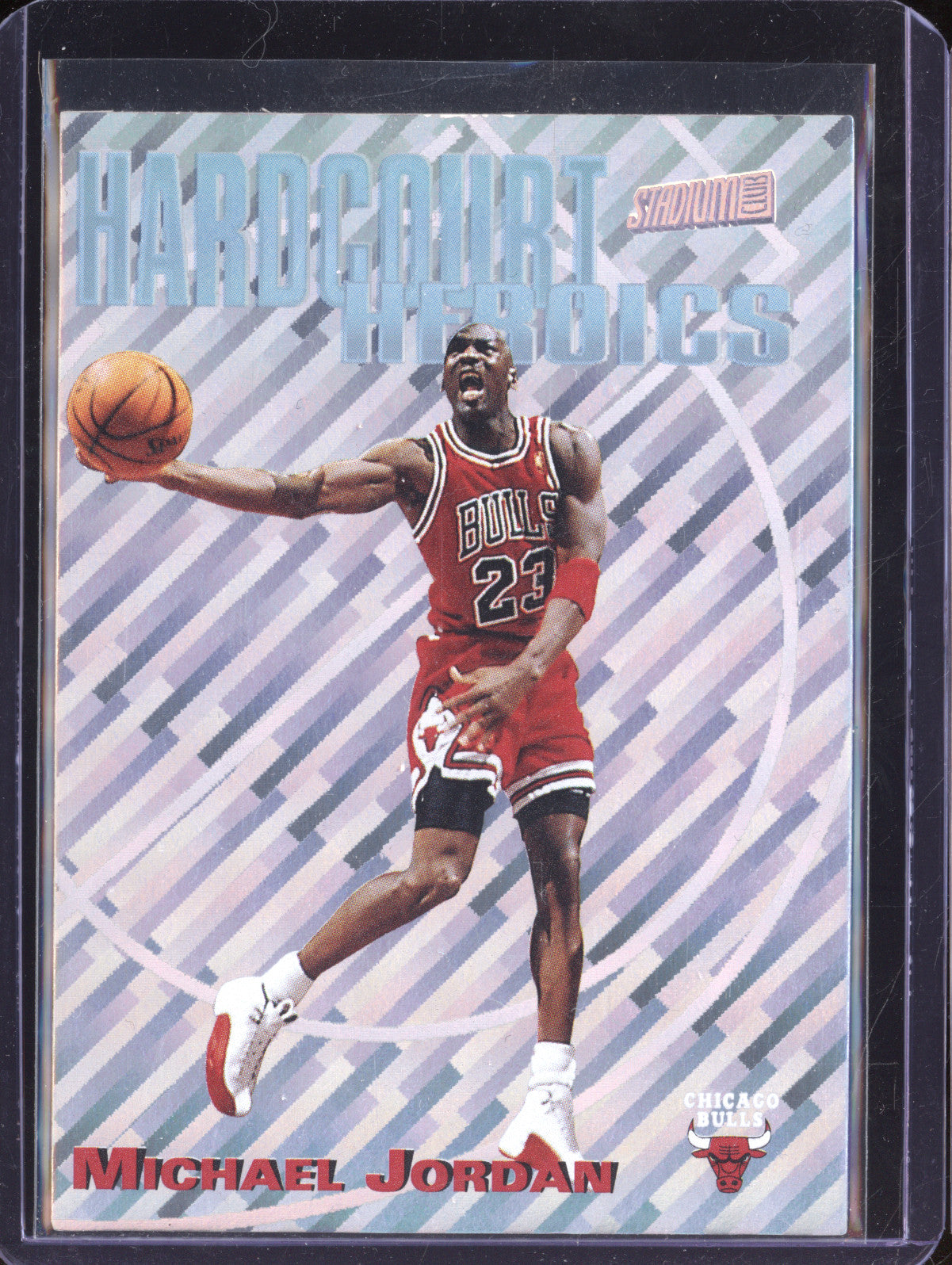 Michael Jordan 1997-98 Topps Stadium Club H1 Hardcourt Heroics