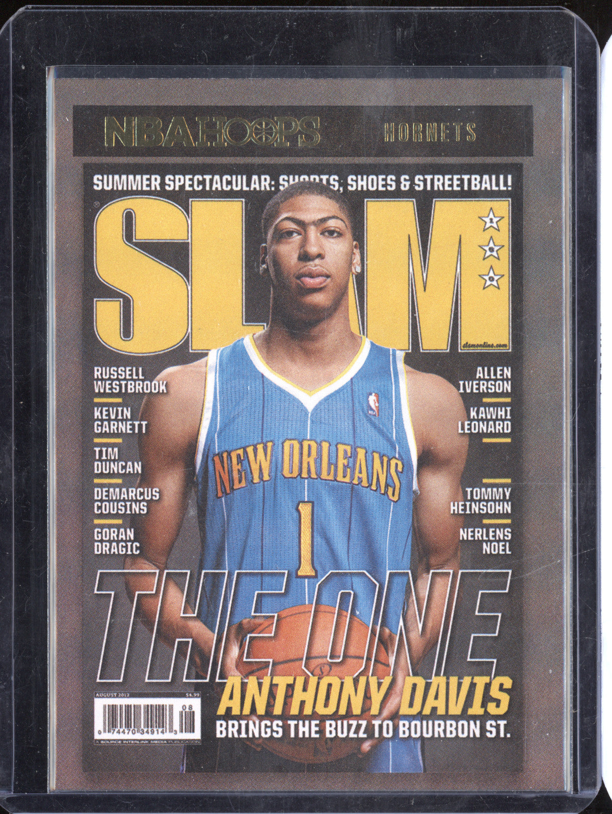 Anthony Davis 2020-21 Panini Hoops 15 SLAM Holo