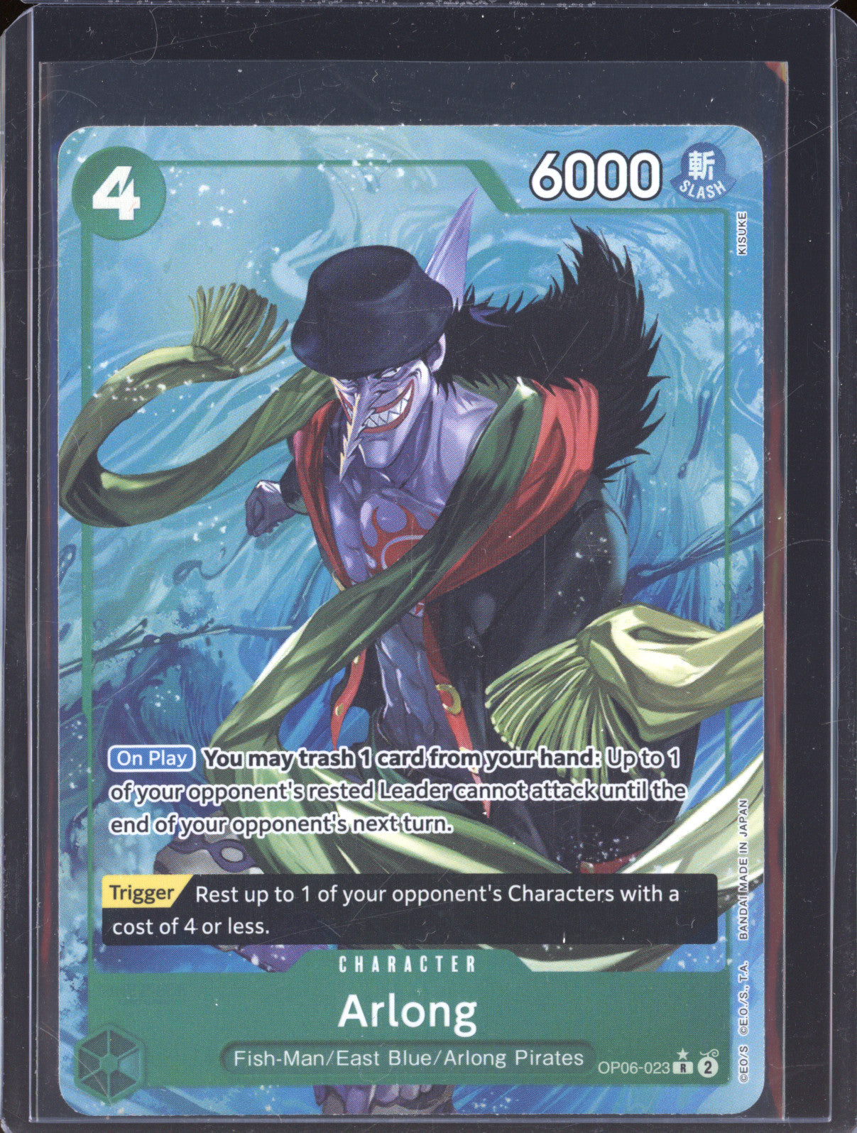 Arlong One Piece PRB01 OP06-023 Alternate Art