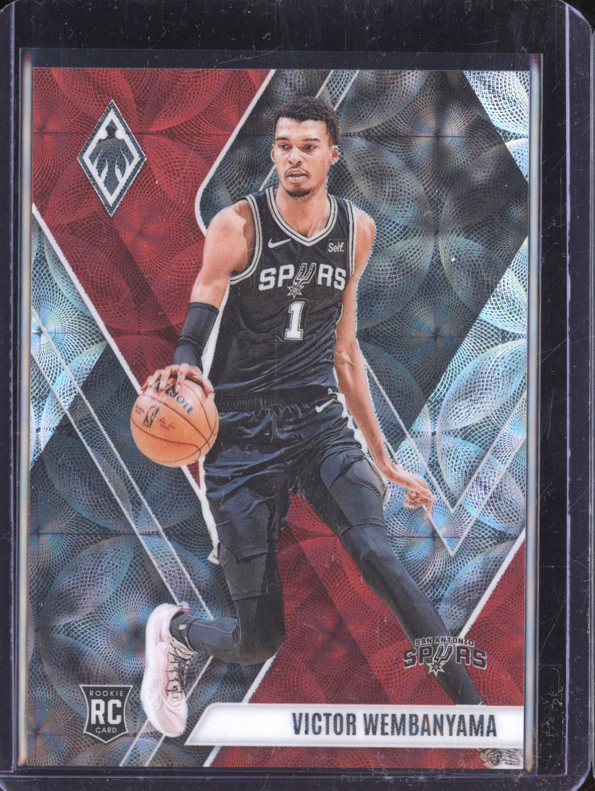 Victor Wembanyama 2023-24 Panini Phoenix 256 International Red RC 48/75