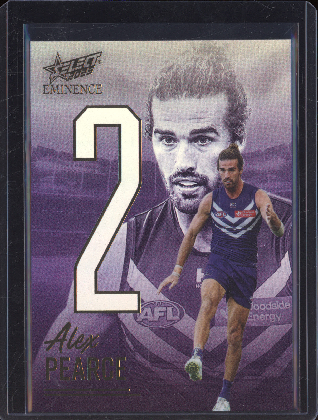 2025 AFL Select Eminence Nameplate N233 Alec Pearce 021/115