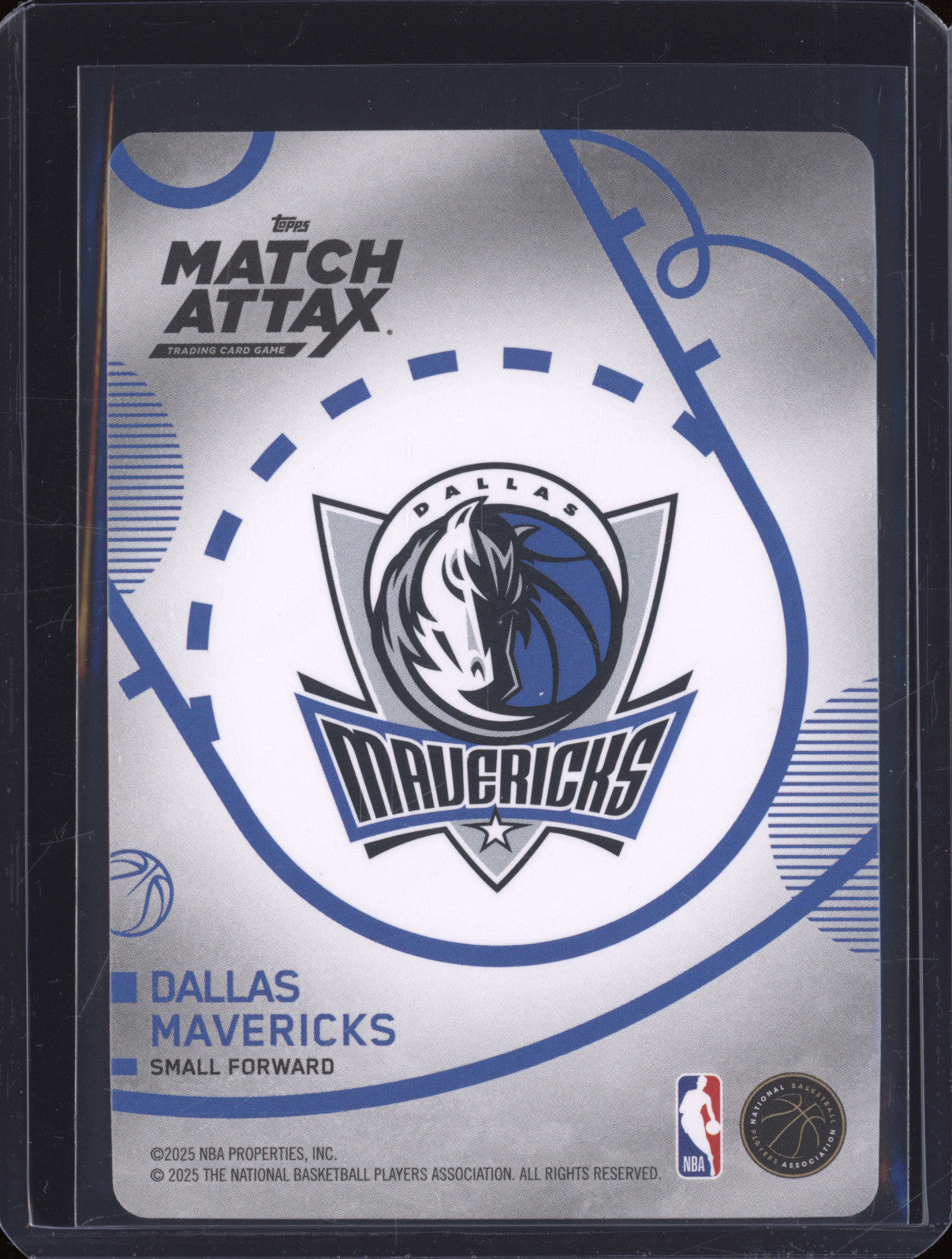 2025 Topps Match Attax 121 Cooper Flagg Refractor RC