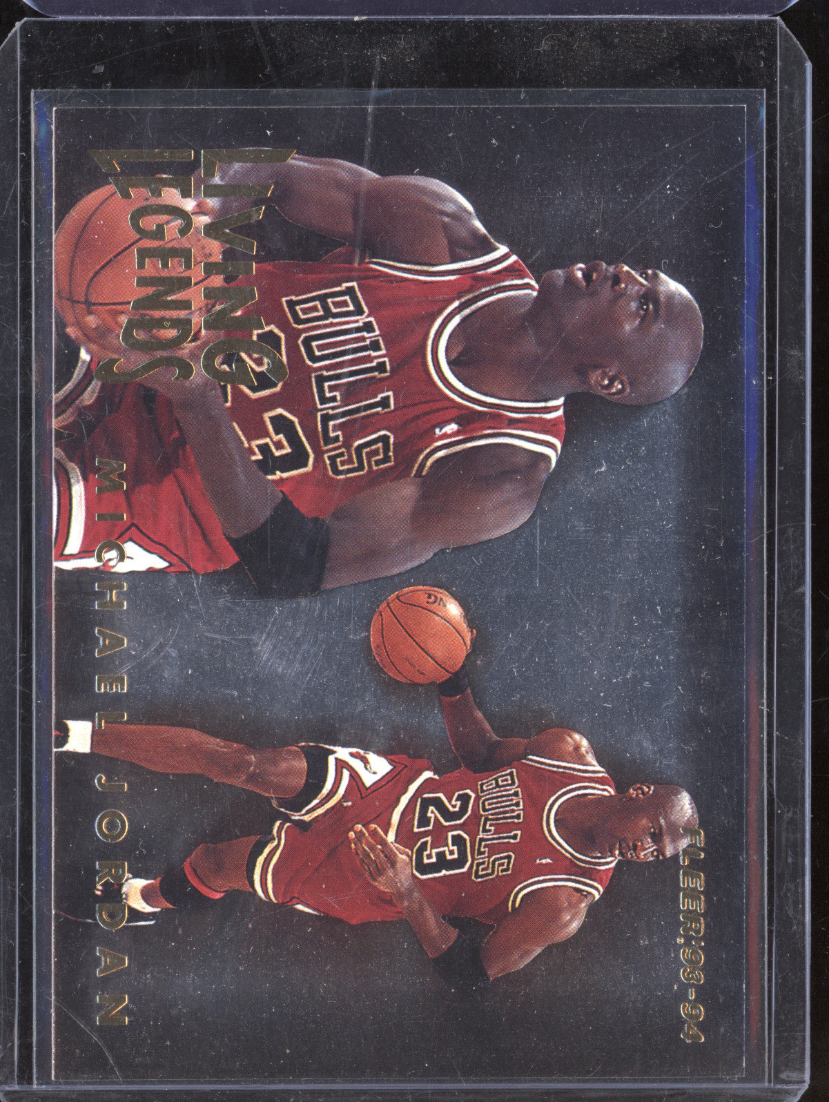 Michael Jordan 1993-94 Fleer 4 Living Legends