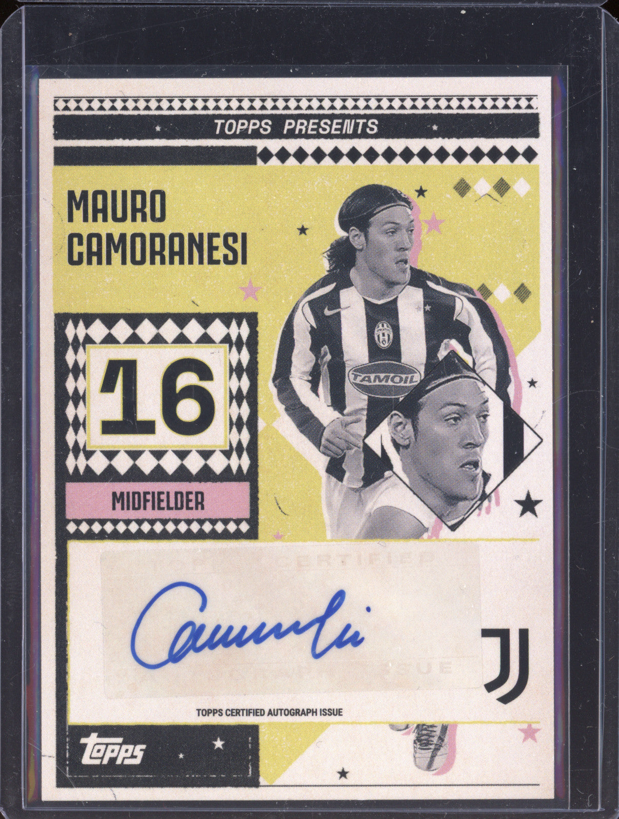 Mauro Camoranesi 2024-25 Topps Team Set Juventus FC VL-MC Vintage Lady Auto