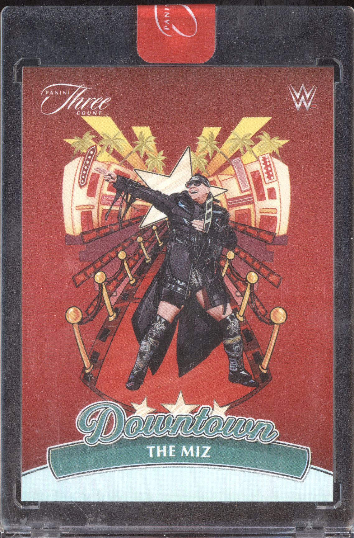The Miz 2024 Panini Three Count 2 Downtown