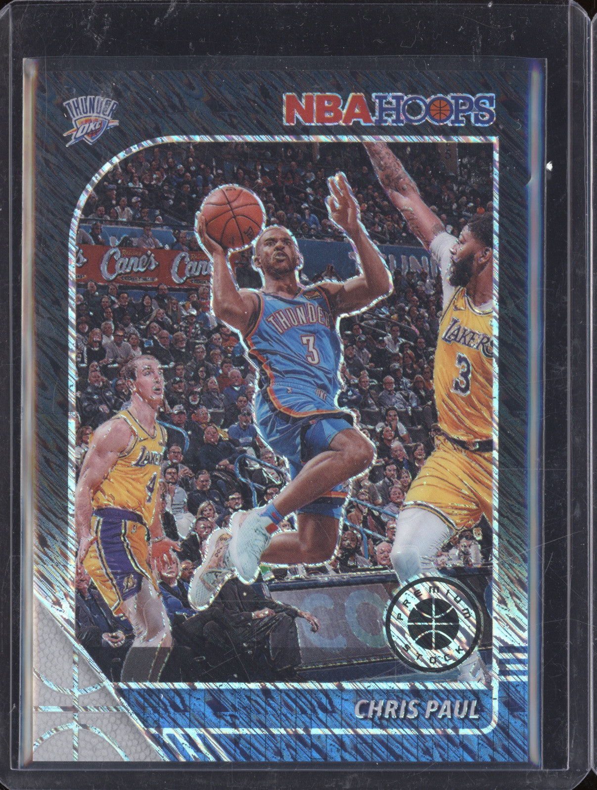 Chris Paul 2019-20 Panini Hoops 67 Premium Stock Black Shimmer 1/1