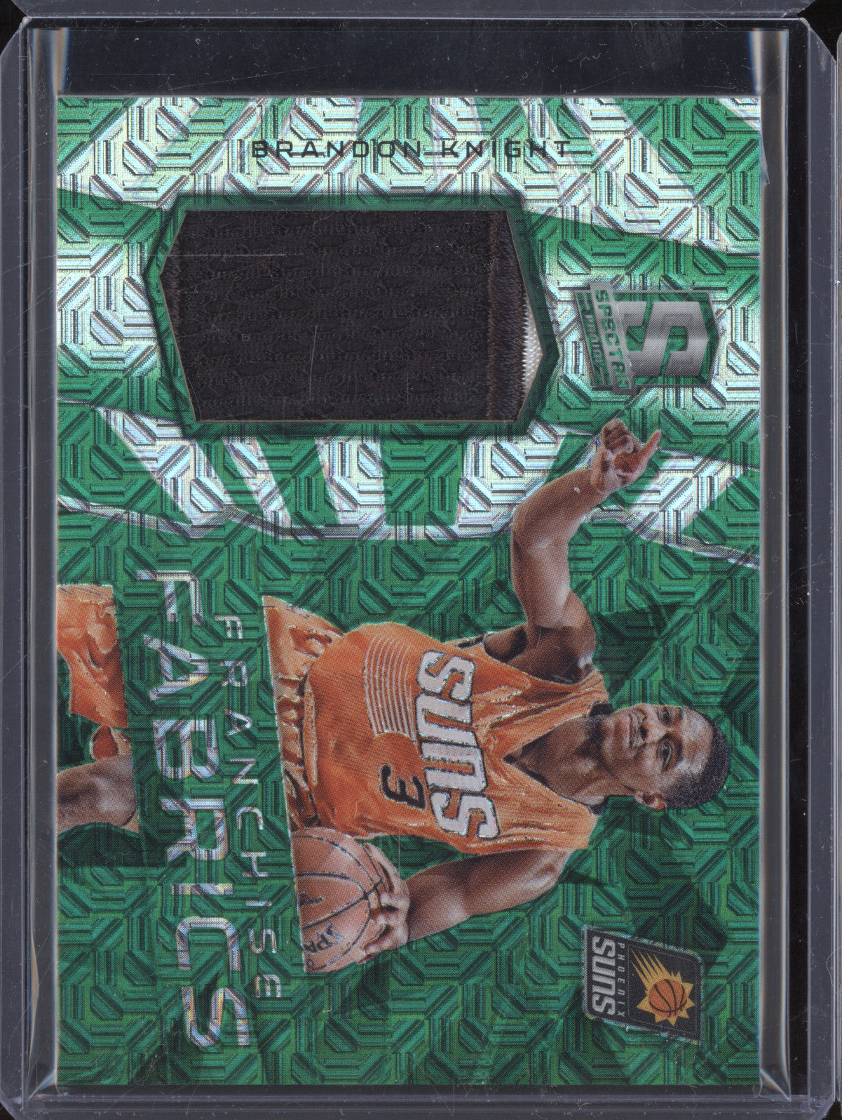 Brandon Knight 2015-16 Panini Spectra 62 Franchise Fabrics Green 4/5
