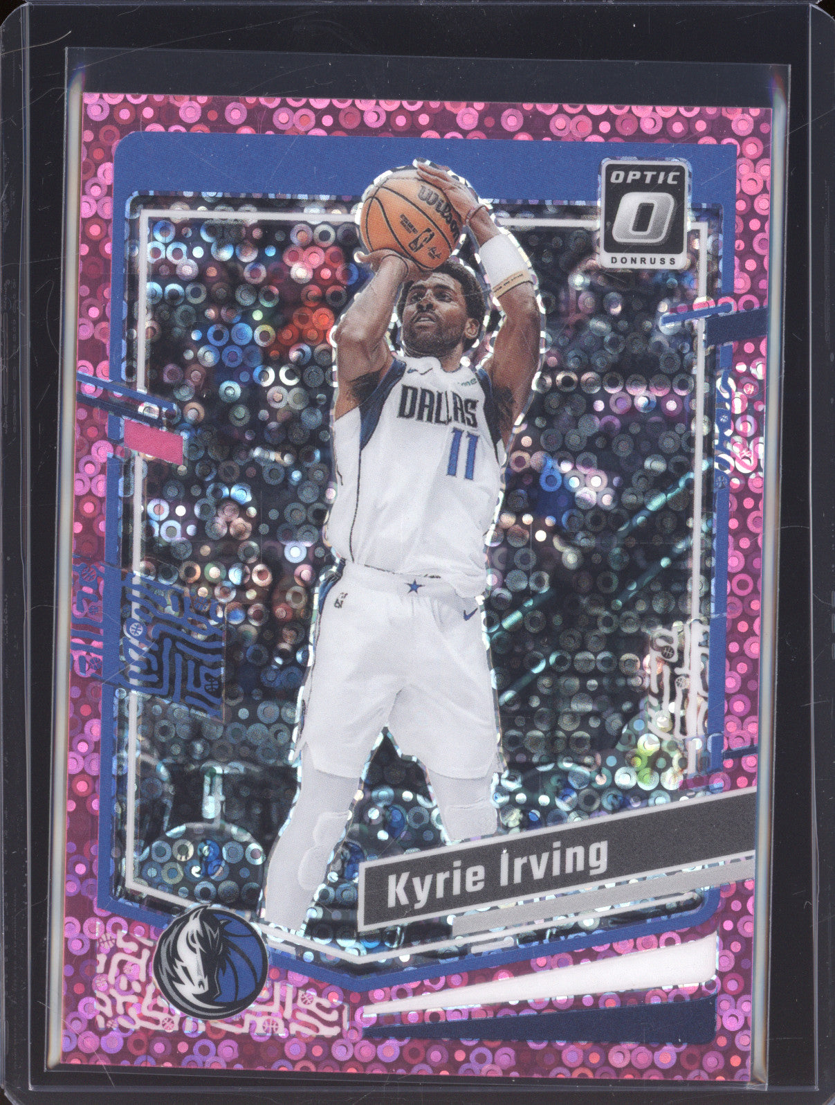 2023 Donruss Optic 22 Kyrie Irving Hyper Pink Fastbreak 13/25