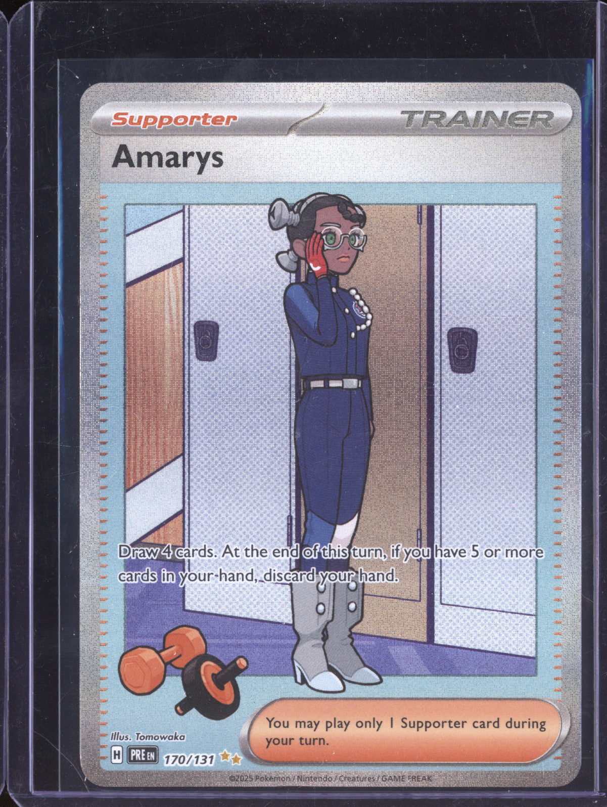 Amarys 2025 Pokemon Prismatic Evolutions 170/131 Special Illustration Rare
