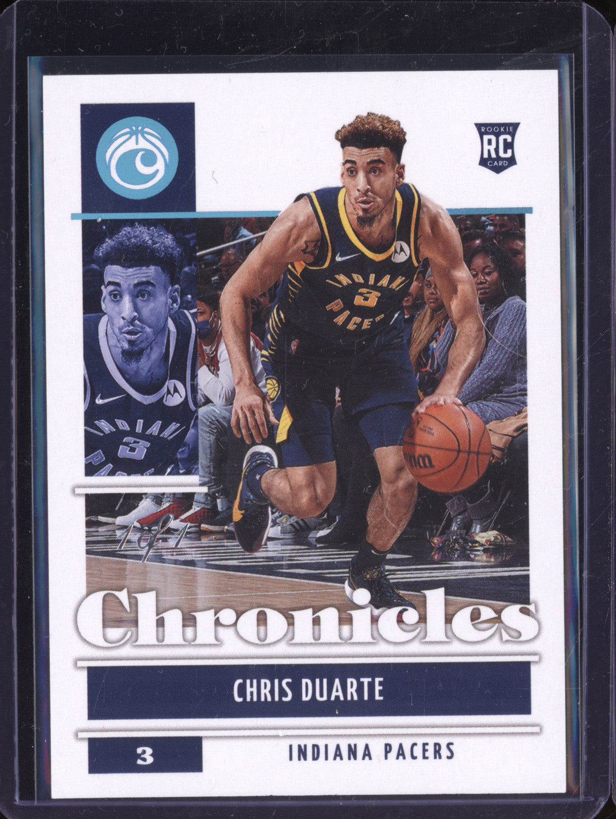 Chris Duarte 2021-22 Panini Chronicles 41 Platinum RC 1/1