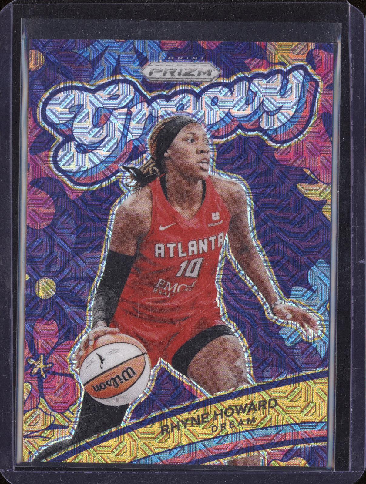 Rhyne Howard 2024 Panini WNBA Prizm 9 Groovy Mojo 19/25