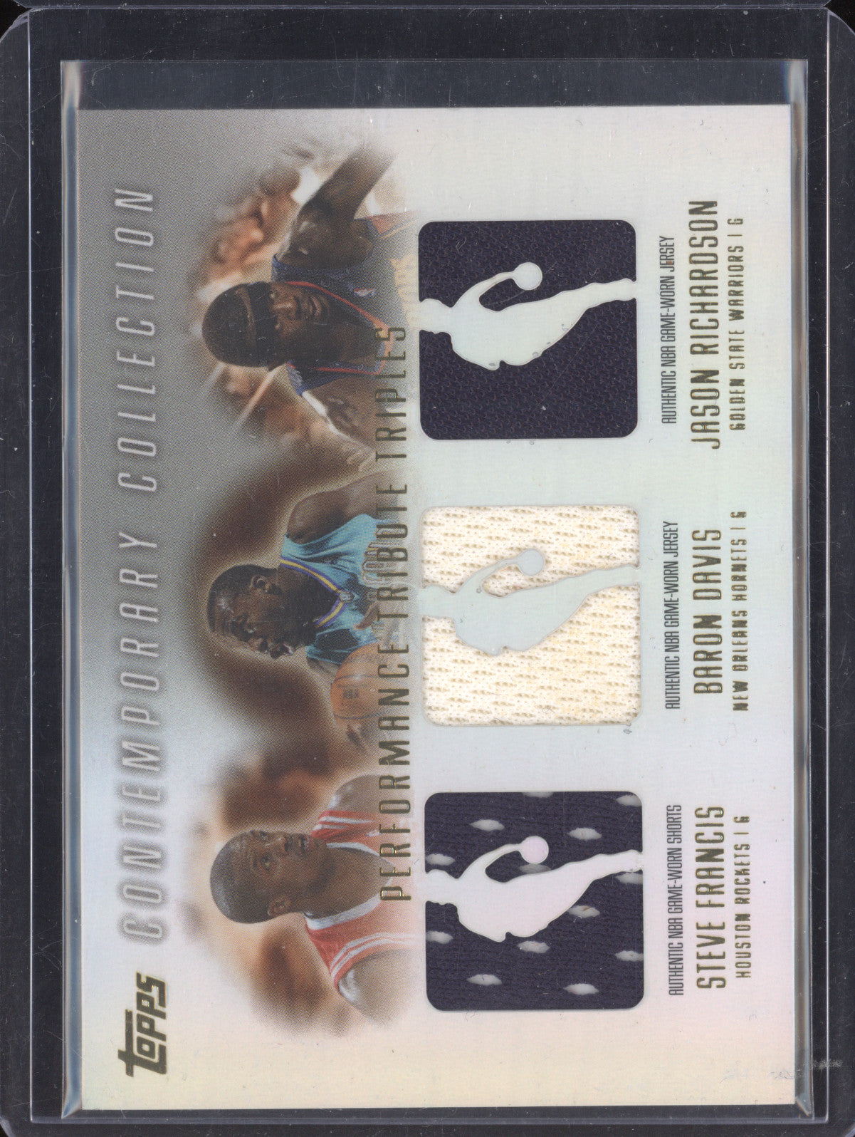 Francis Davis Richardson Topps Contemporary Collection Triples Relic 216/250