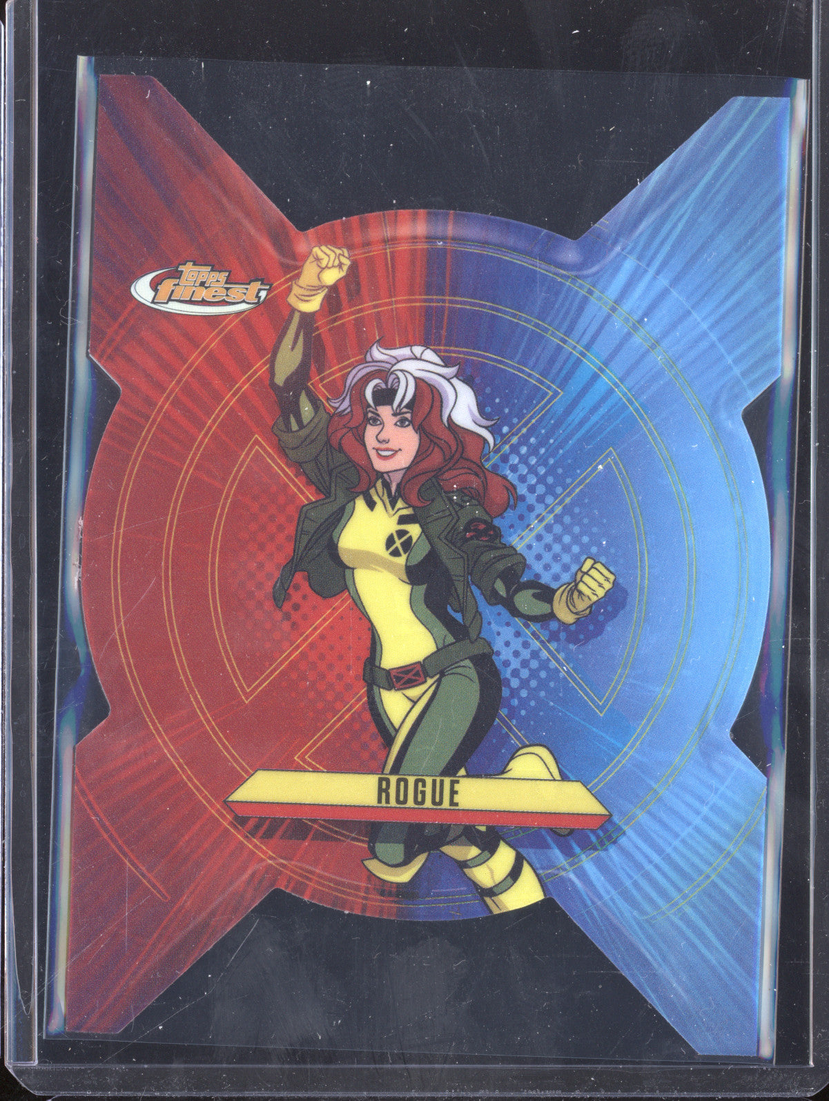 Rogue 2025 Topps Finest X-Men 97 CA-7 Children of Atom Die-Cut