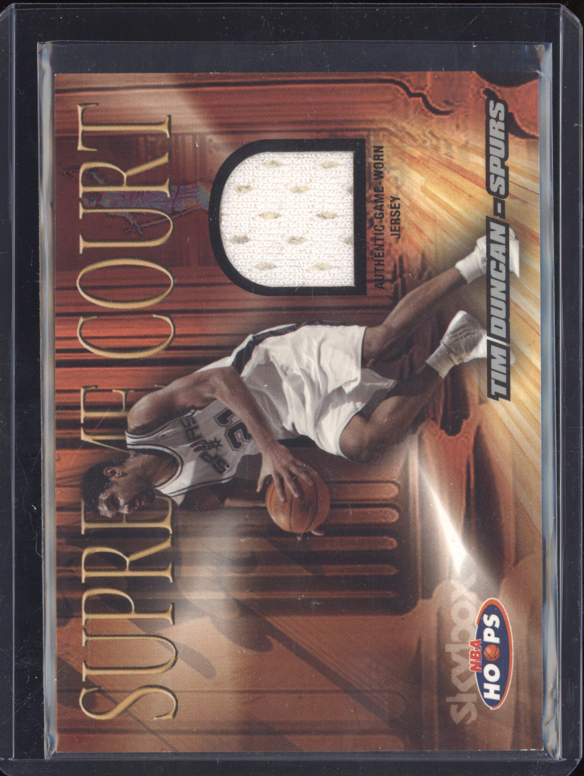 Tim Duncan 2004-05 Fleer Hoops SC-TD Supreme Court