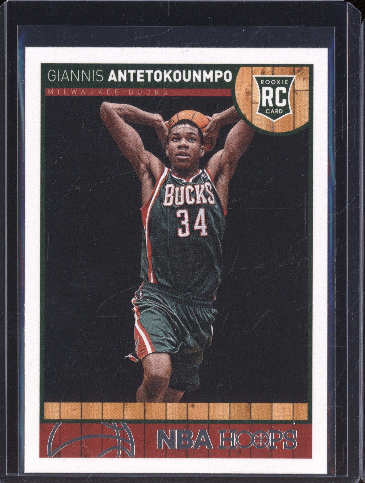 2013 Panini Hoops 275 Giannis Antetokounmpo Rookie RC