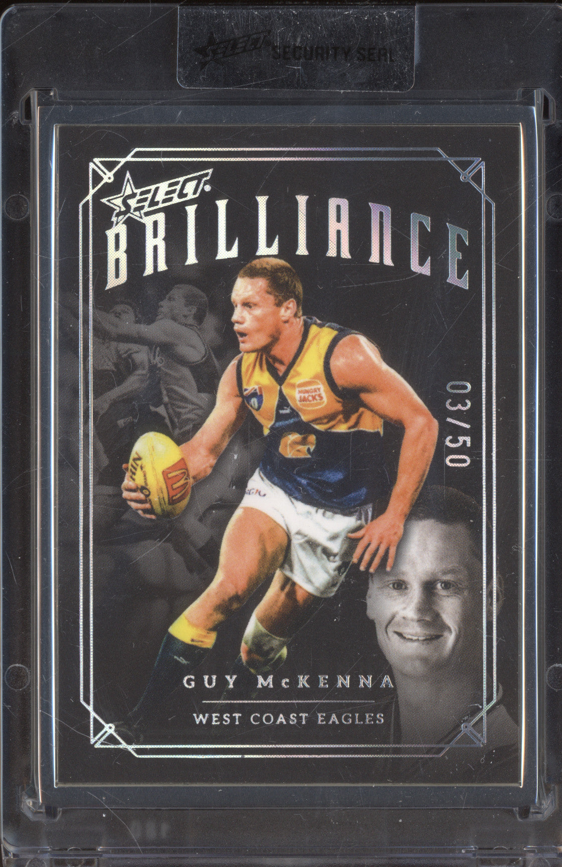 Guy McKenna 2025 Select Brilliance B-GM Silver 03/50