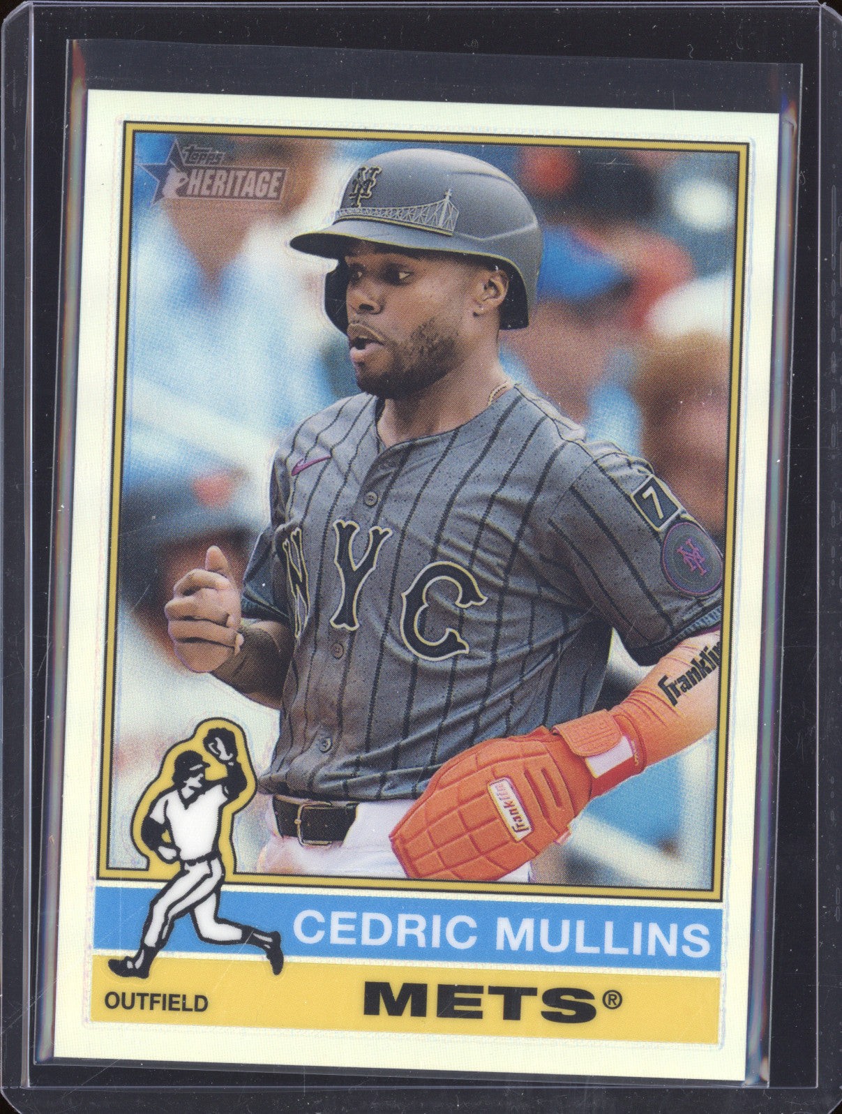 Cedric Mullins 2025 Topps Heritage High Number 600 Refractor