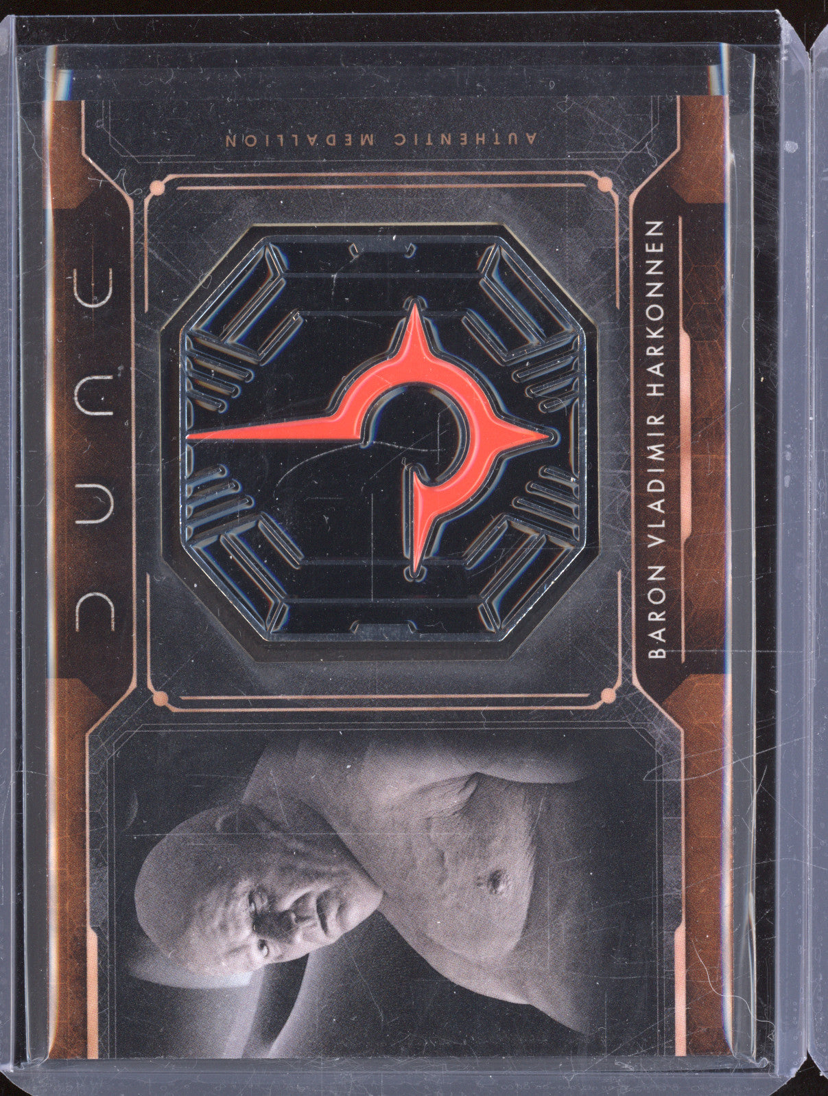2024 Topps Chrome Dune MCM-BH Baron Vladimir Harkonnen Medallion Card