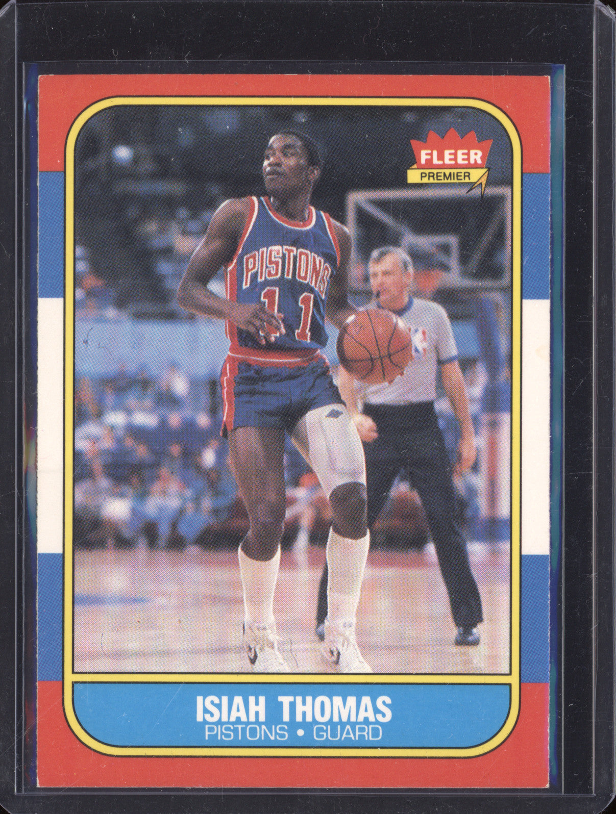 Isiah Thomas 1986 Fleer 109