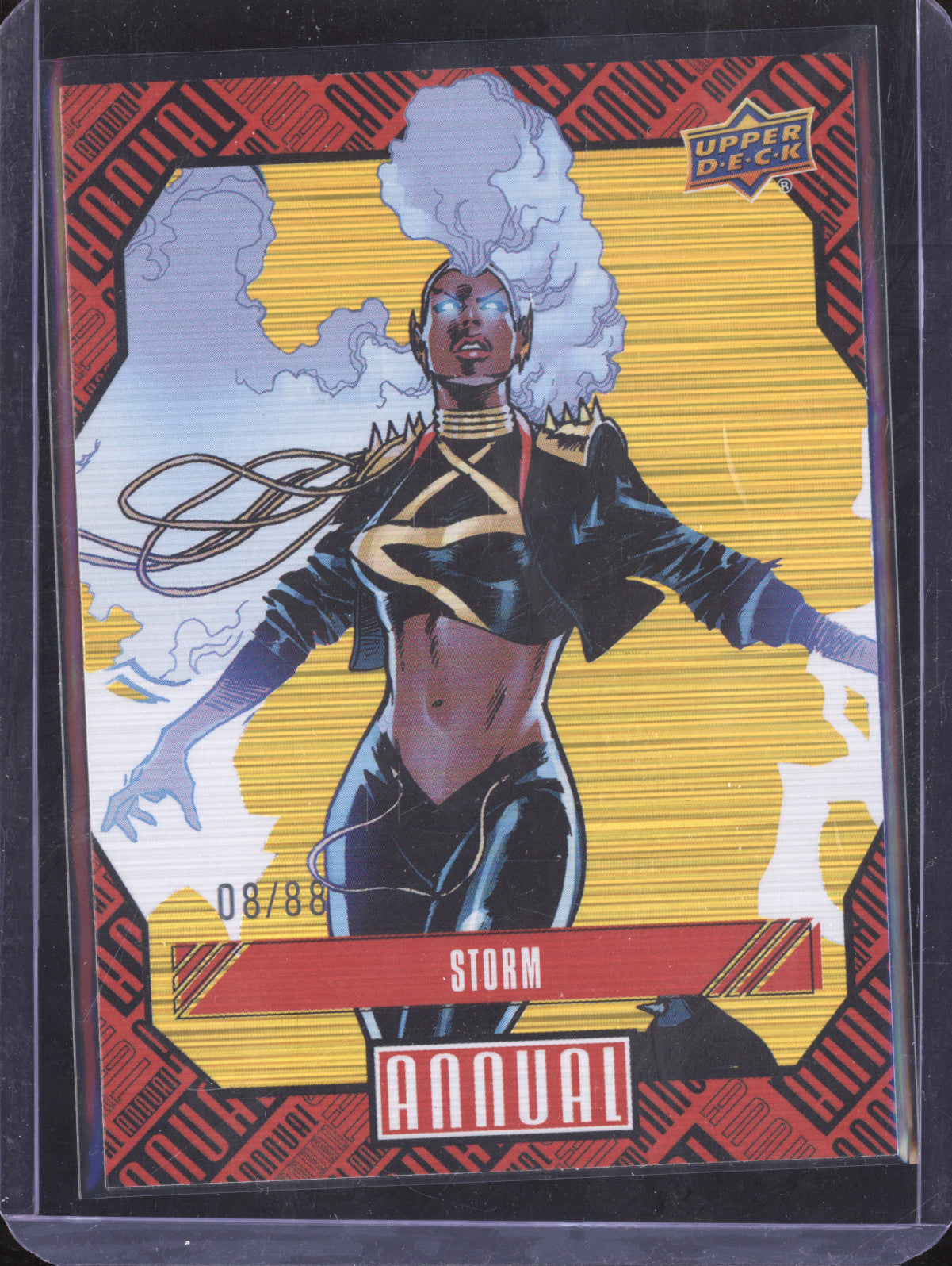 Storm 2023-24 Upper Deck Marvel Annual 80 Gold Linearity 8/88