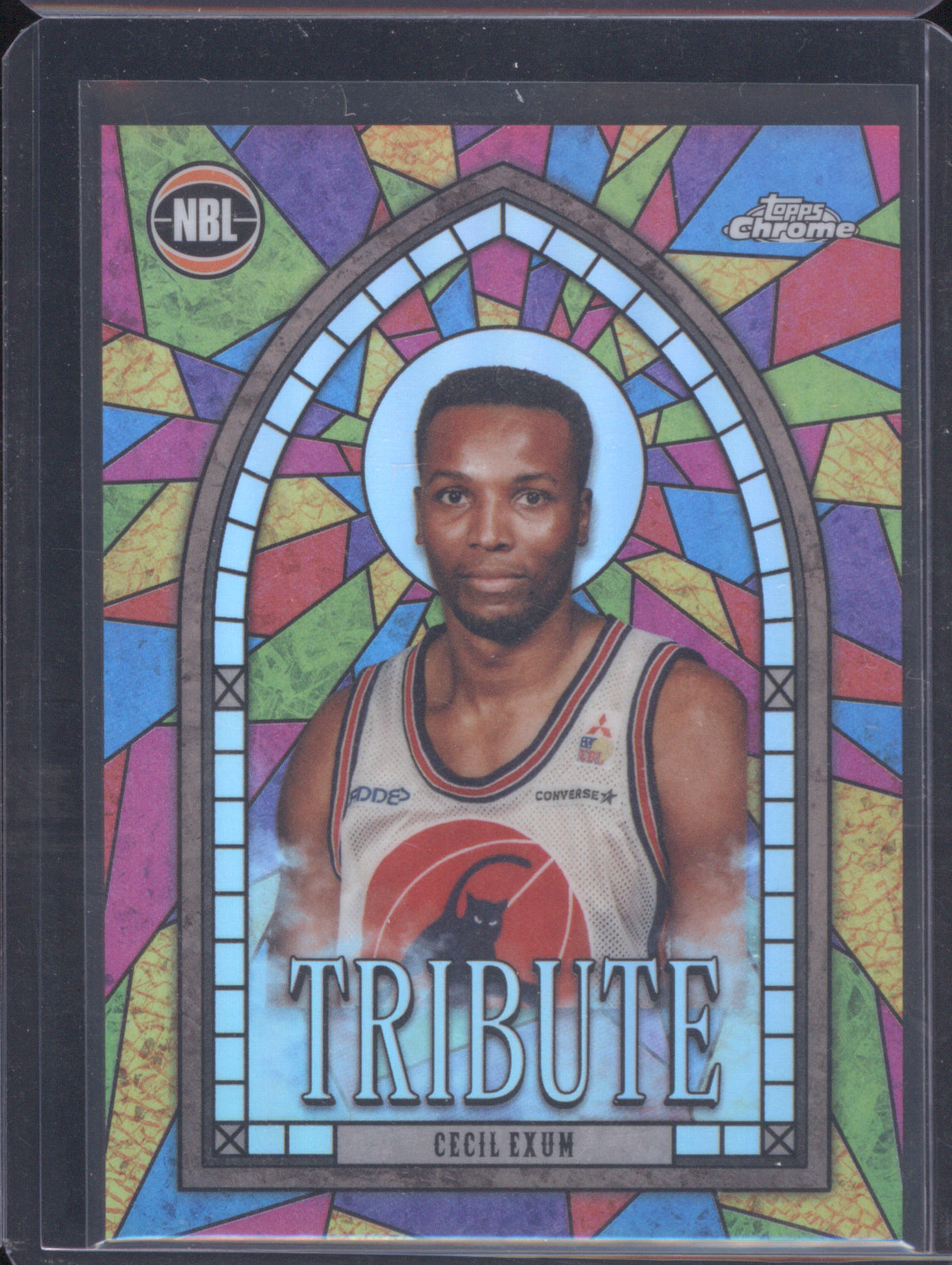 Cecil Exum 2024 Topps Chrome NBL Tribute TRB-1 SSP
