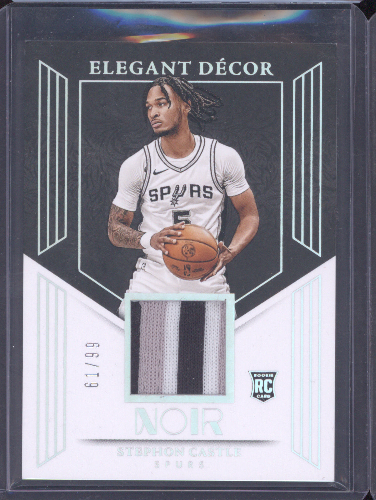Stephon Castle 2024 Panini Noir EDR-CAS Elegant Decor /99 RC
