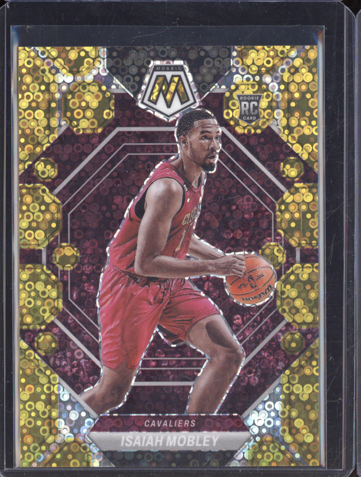 2022-23 Panini Mosaic 247 Isaiah Mobley Gold Fast Break RC 06/10