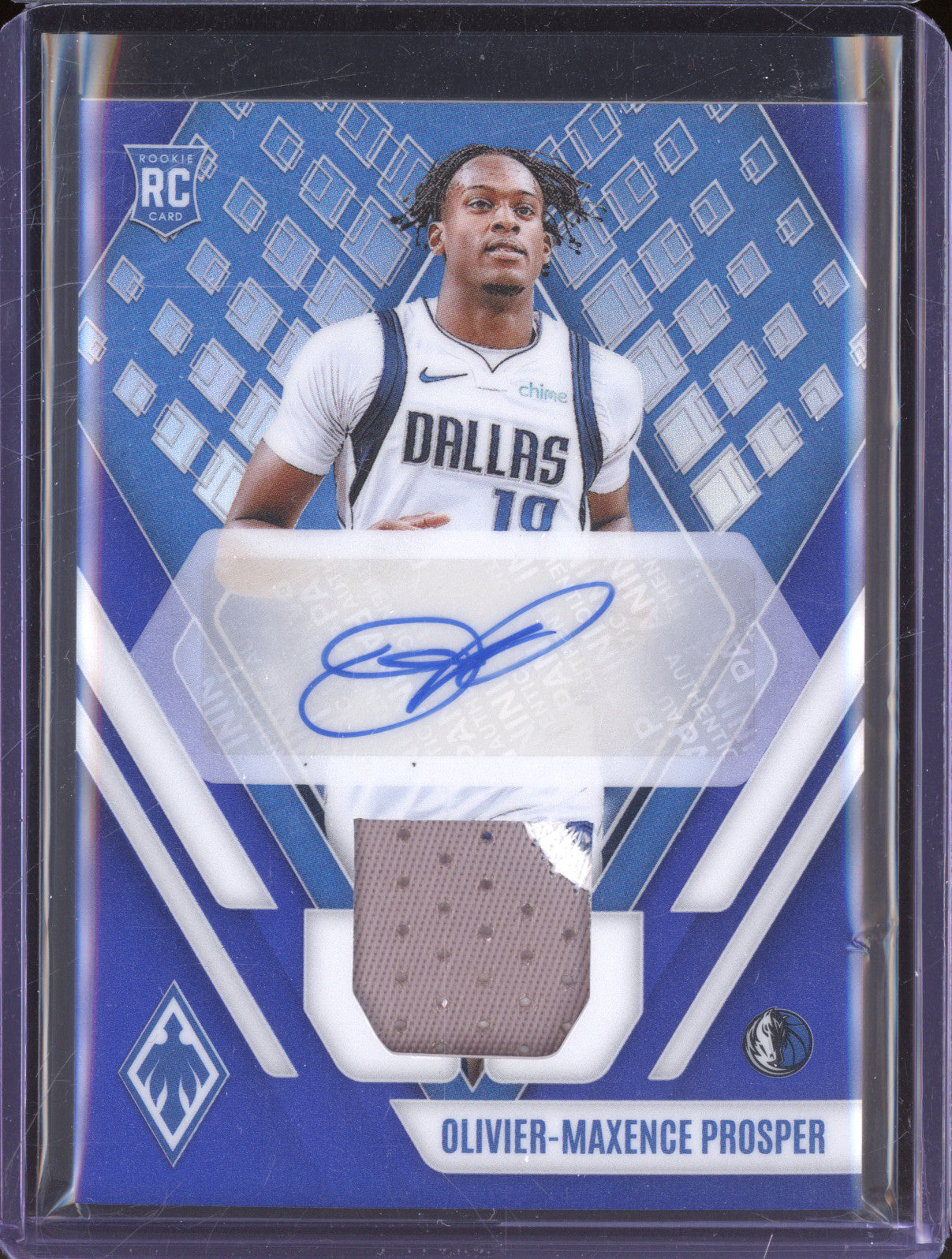 2023-24 Panini Phoenix RJA-OMP Olivier-Maxence Prosper Blue Auto RPA RC 4/25