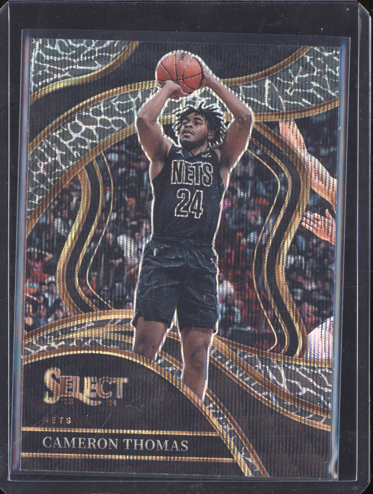 2023-24 Panini Select 206 Cameron Thomas Courtside Elephant Prizm