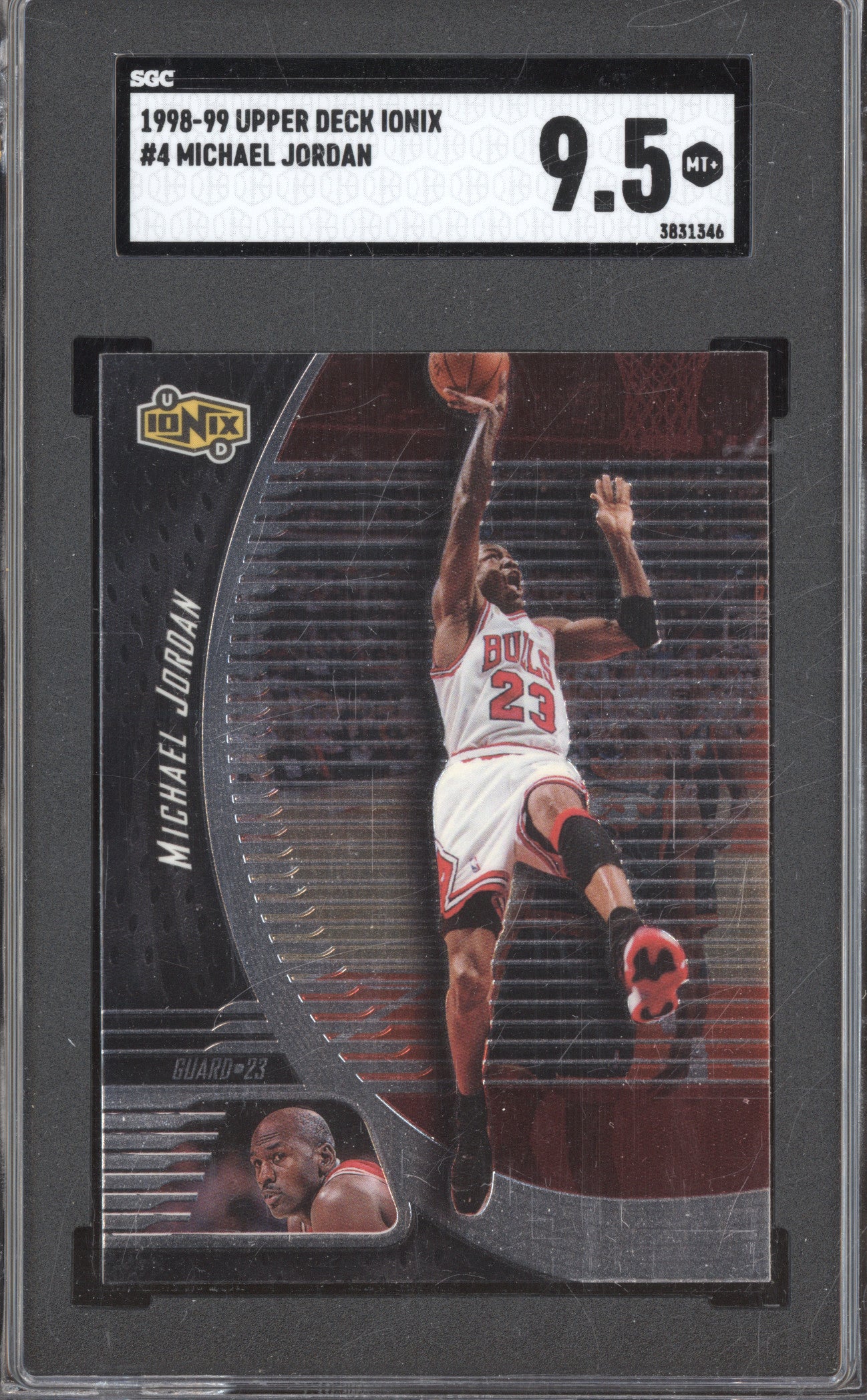 Michael Jordan 1998-99 Upper Deck Ionix 4 SGC 9.5