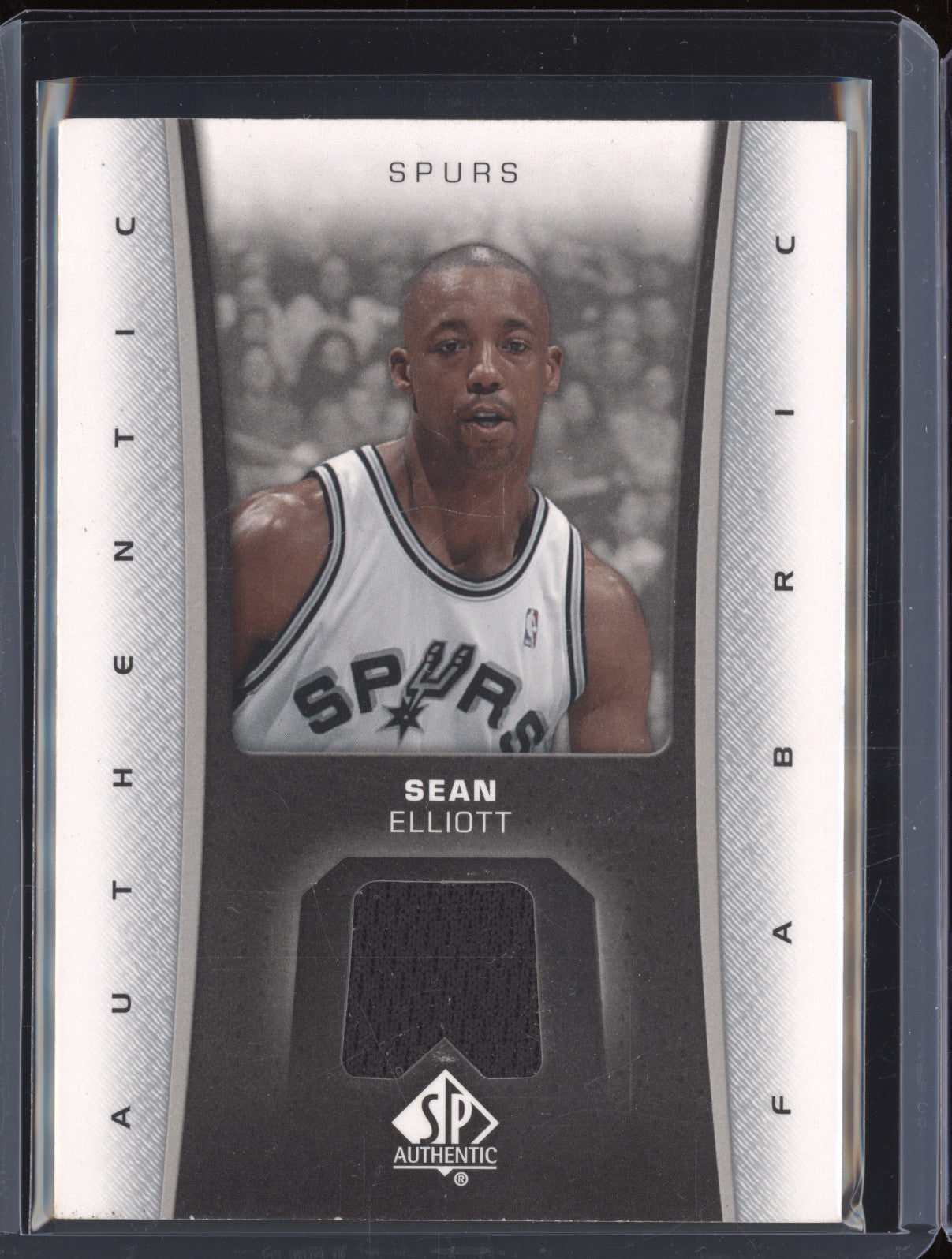 Sean Elliott 2006-07 Upper Deck SP Authentic AF-SE Authentic Fabric