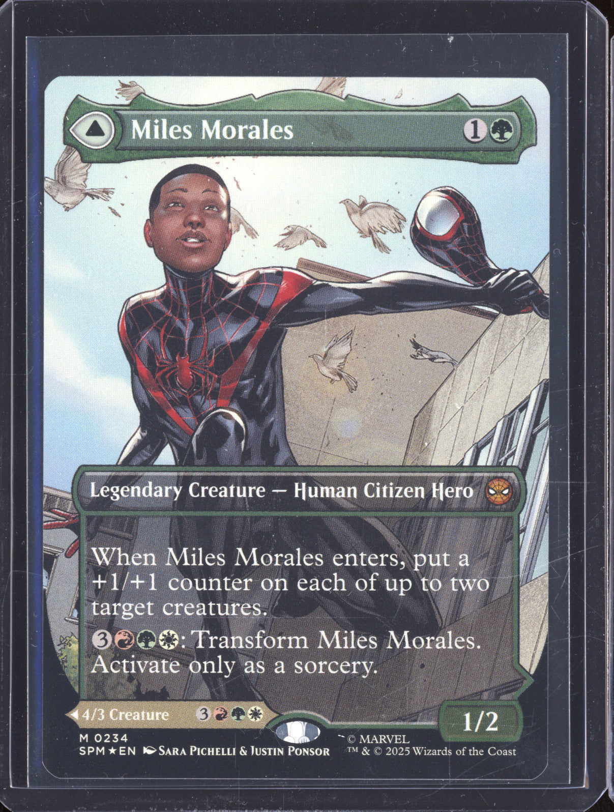 2025 MTG Marvel Spider-Man 0234 Miles Morales Ultimate Spider-Man