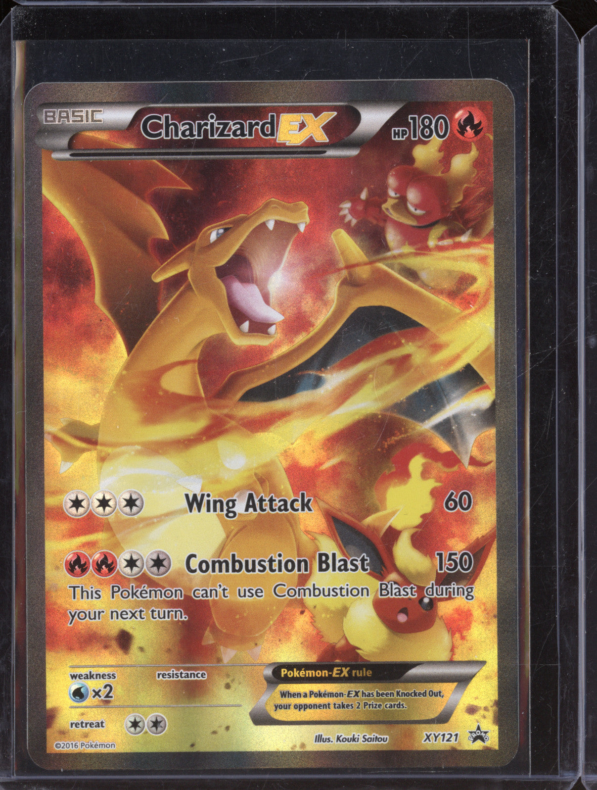 Charizard EX 2016 Pokemon XY Promos XY121 Black Star Promo
