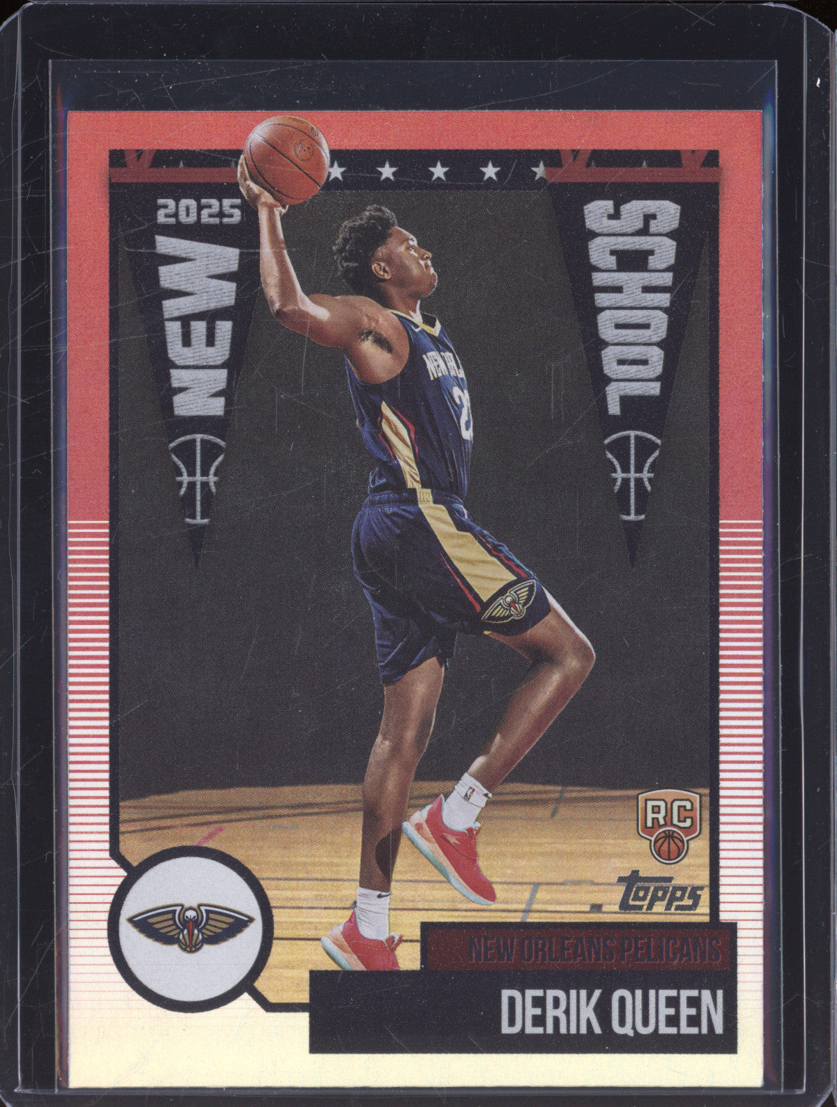 2025 NBA Basketball Topps NS-13 Derik Queen New School Holo Rookie RC