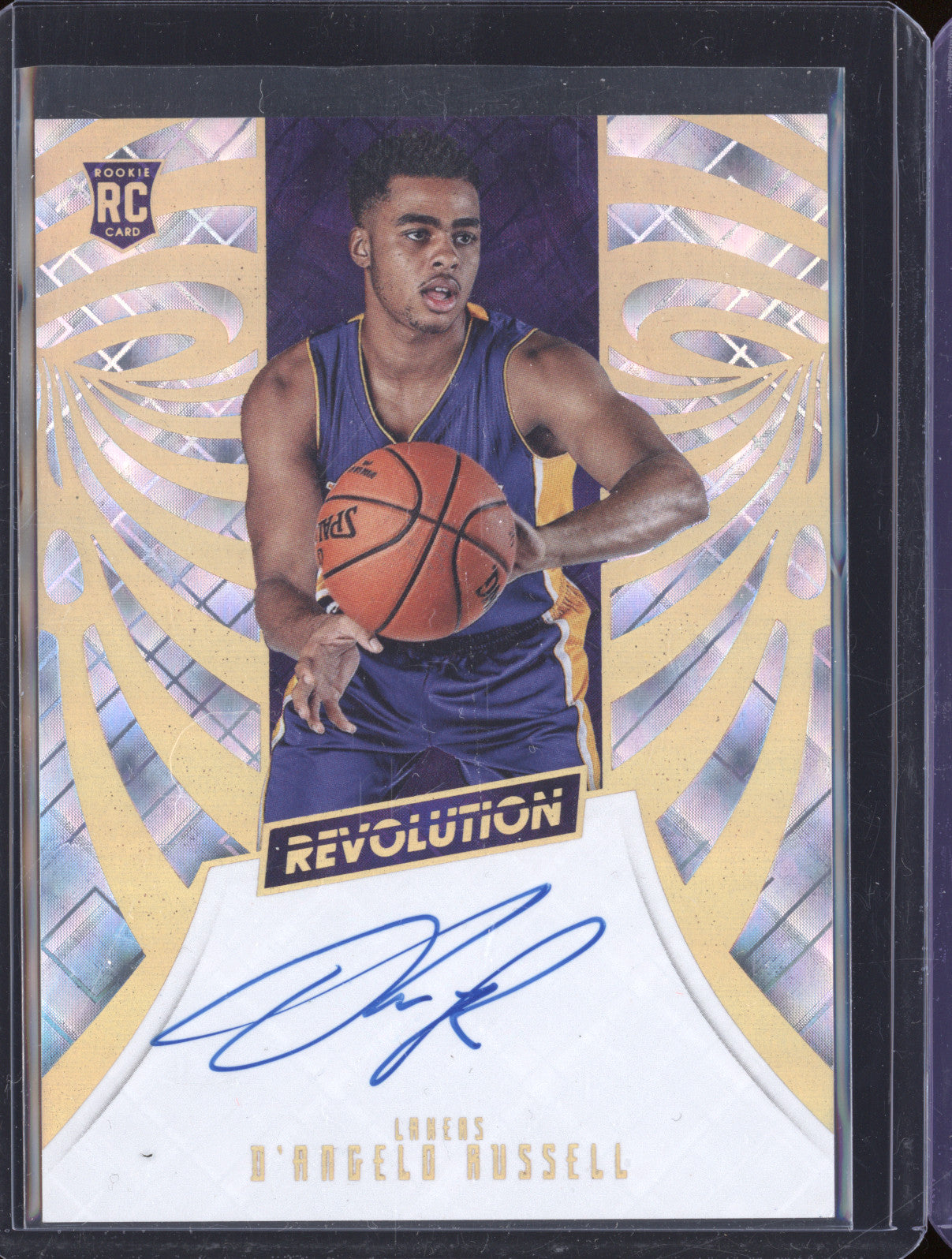2015-16 Panini Revolution 16 D'Angelo Russell Rookie Auto RC