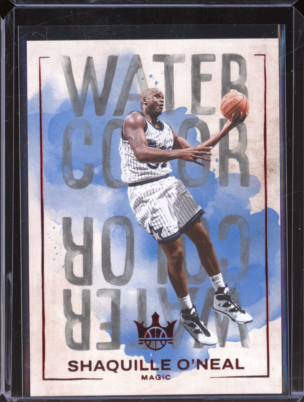 Shaquille O'Neal 2024-25 Panini Court Kings 22 Water Color Ruby /149