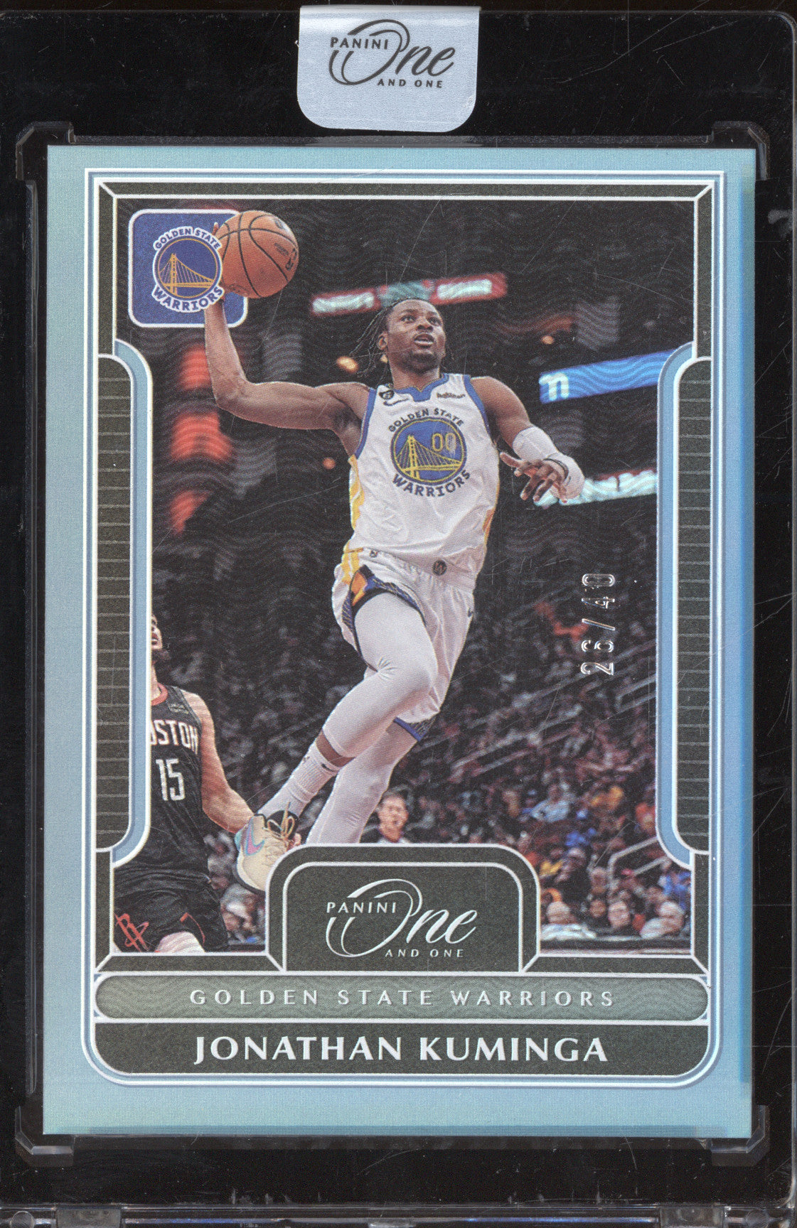 Jonathan Kuminga 2022-23 Panini One and One 80 Blue 26/40