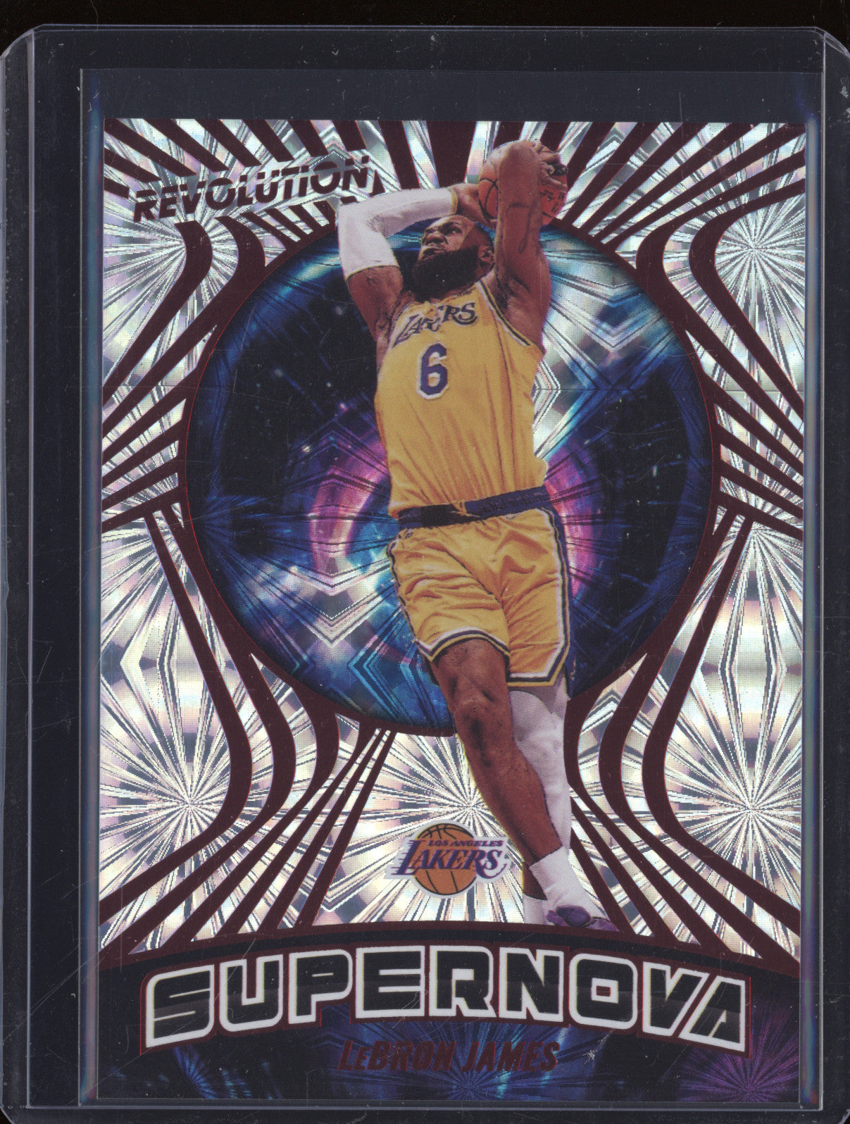 2021-22 Panini Revolution 5 LeBron James Supernova Asia