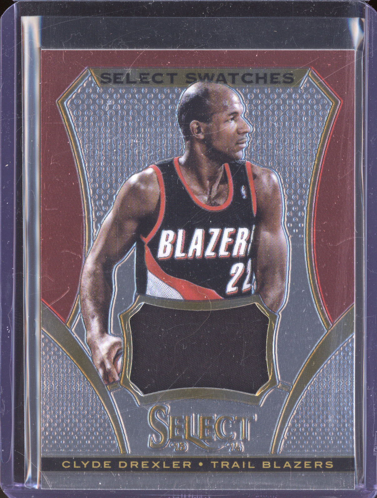 2013-14 Panini Select 24 Clyde Drexler Select Swatches