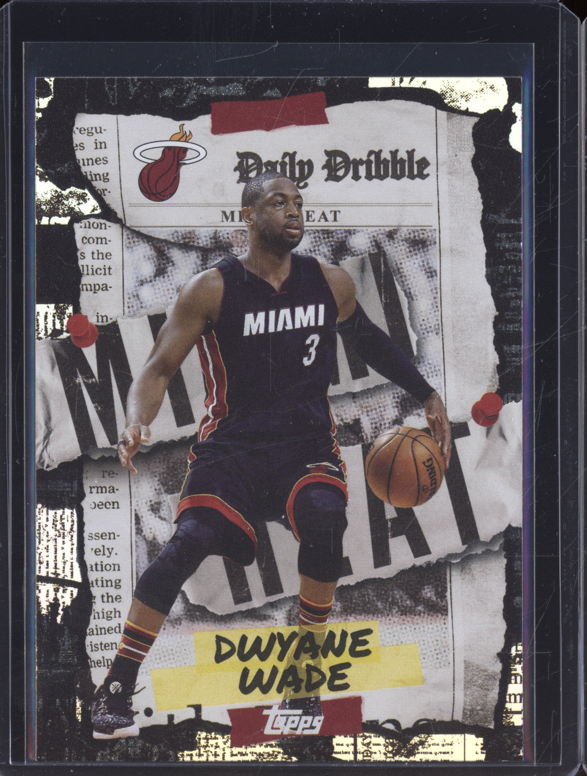 2025 NBA Basketball Topps Dwayne Wade DD-29 Daily Dribble
