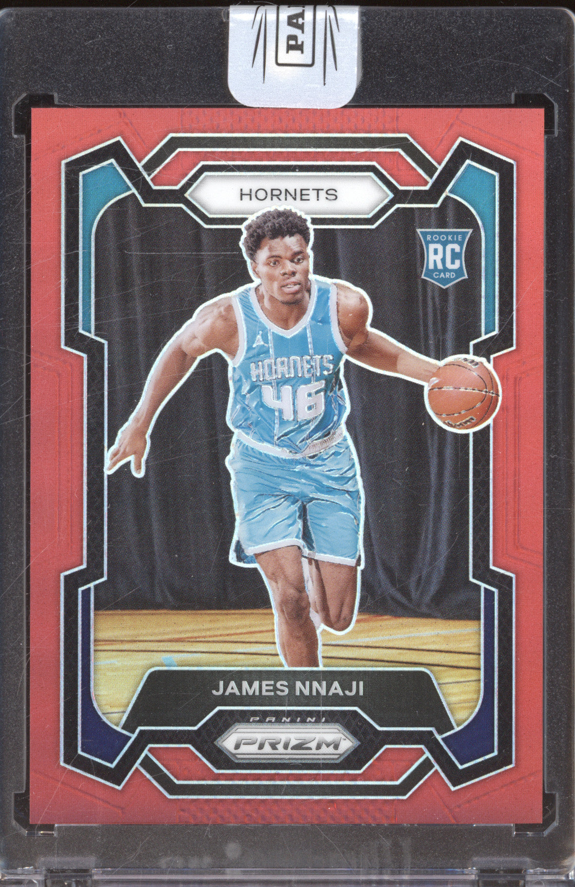 2023-24 Panini Prizm 159 James Nnaji Red RC 179/299
