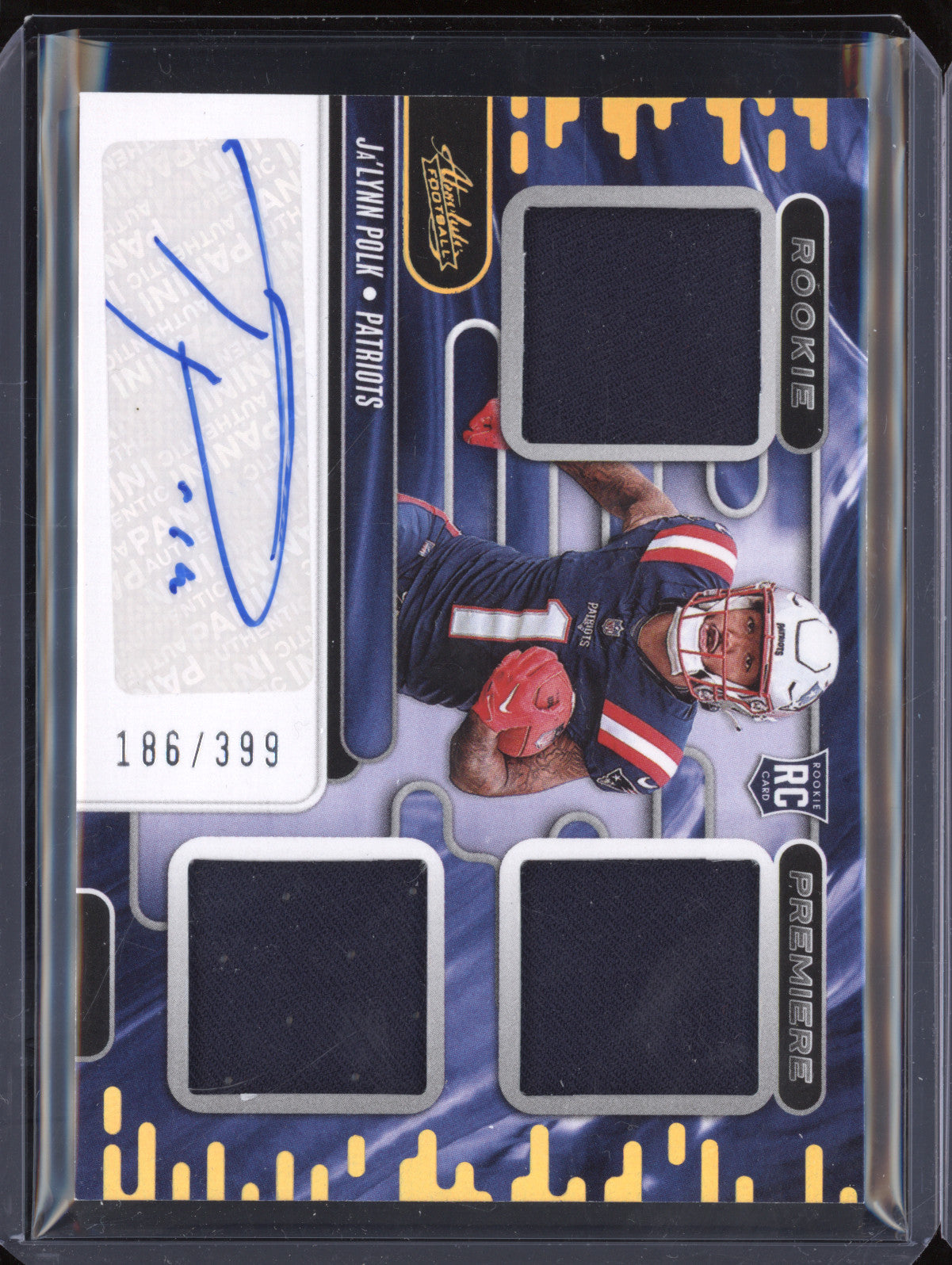 Ja'Lynn Polk 2024 Panini Absolute RPM-JPK RC 186/399