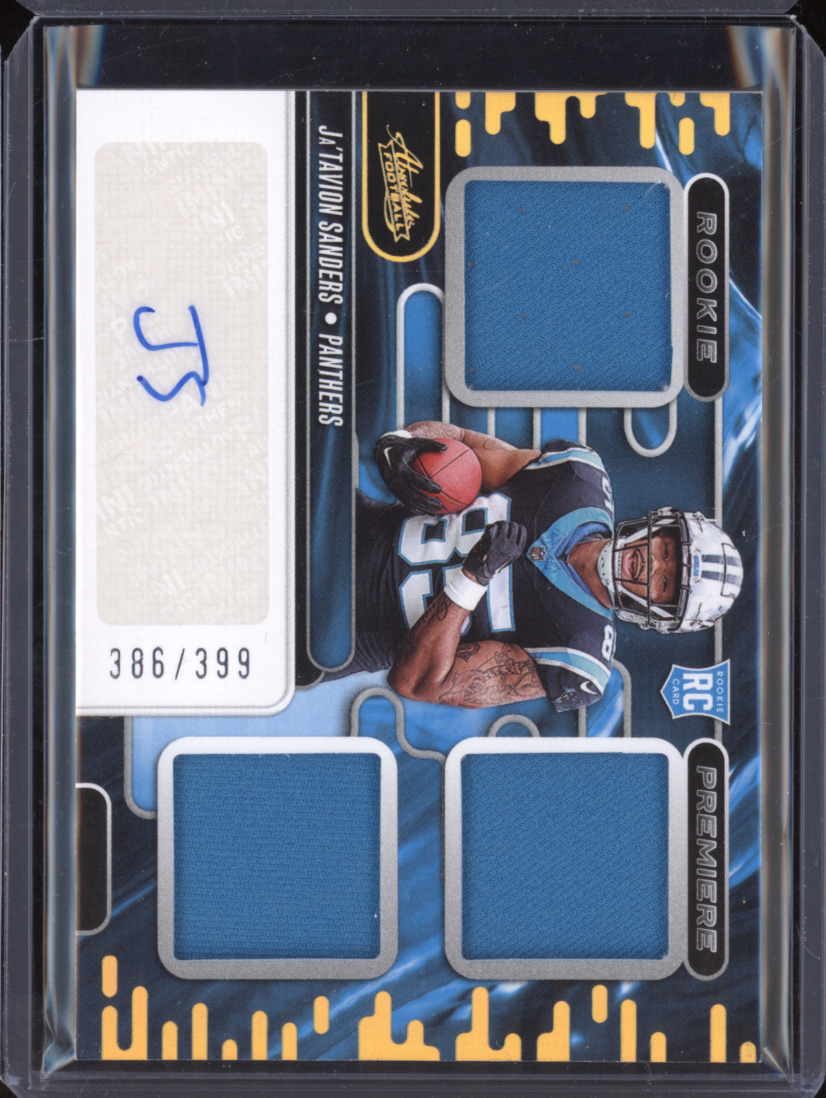 Ja'Tavion Sanders 2024 Panini Absolute RPM-JSS RC 386/399