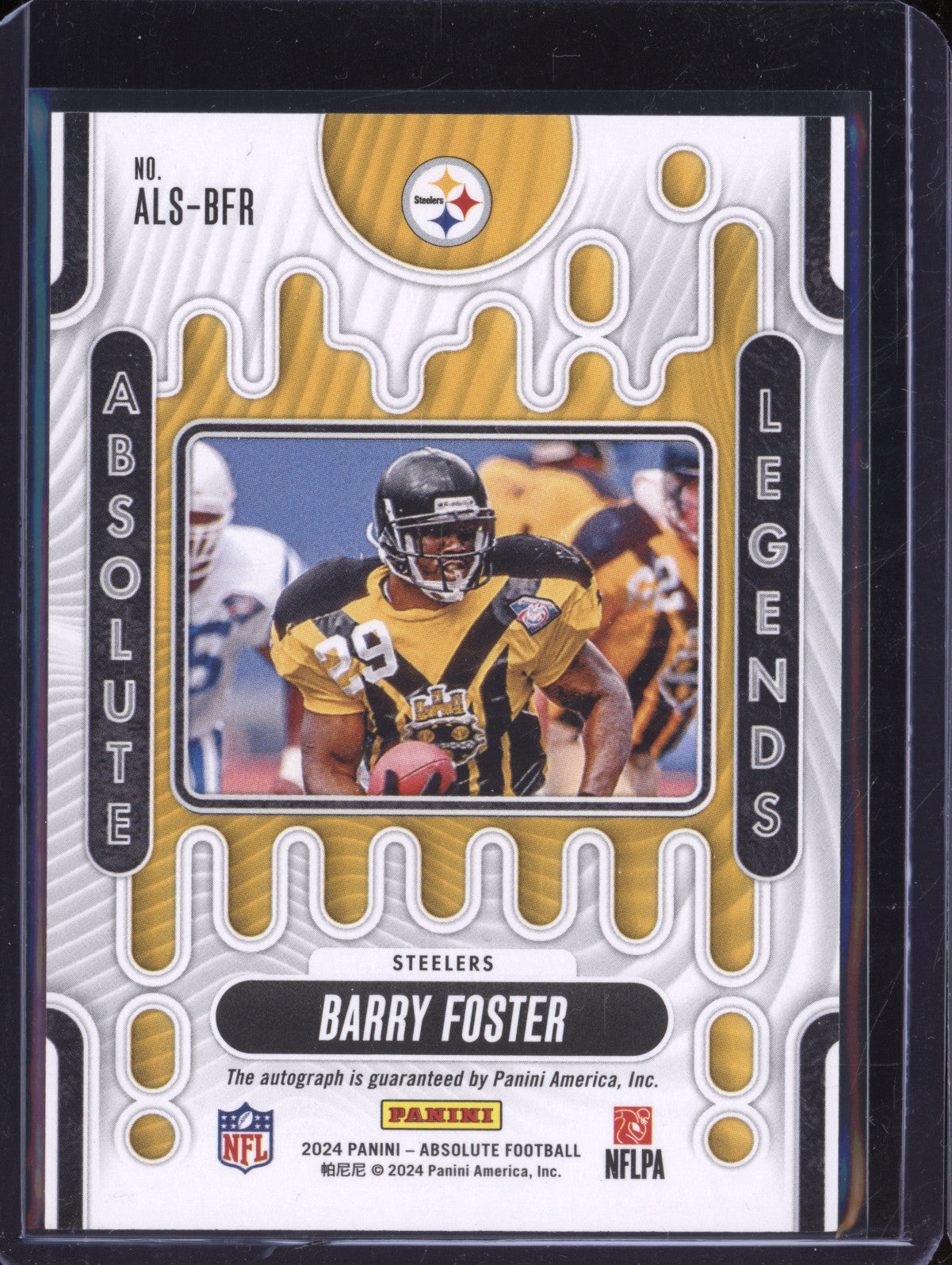 Barry Foster 2024 Panini Absolute ALS-BFR 19/75