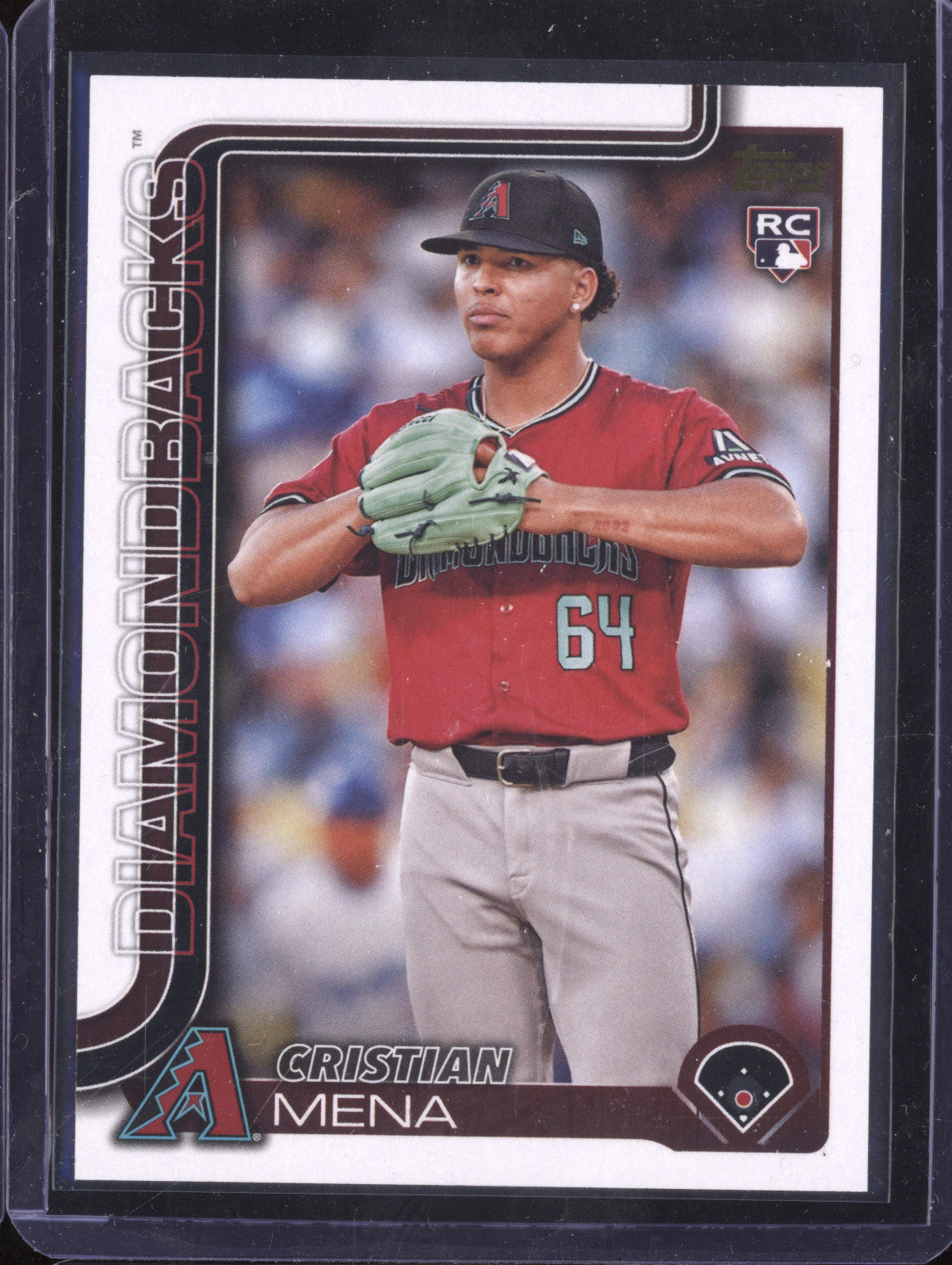 Cristian Mena 2024 Topps Series 1 120 Golden Mirror SP RC