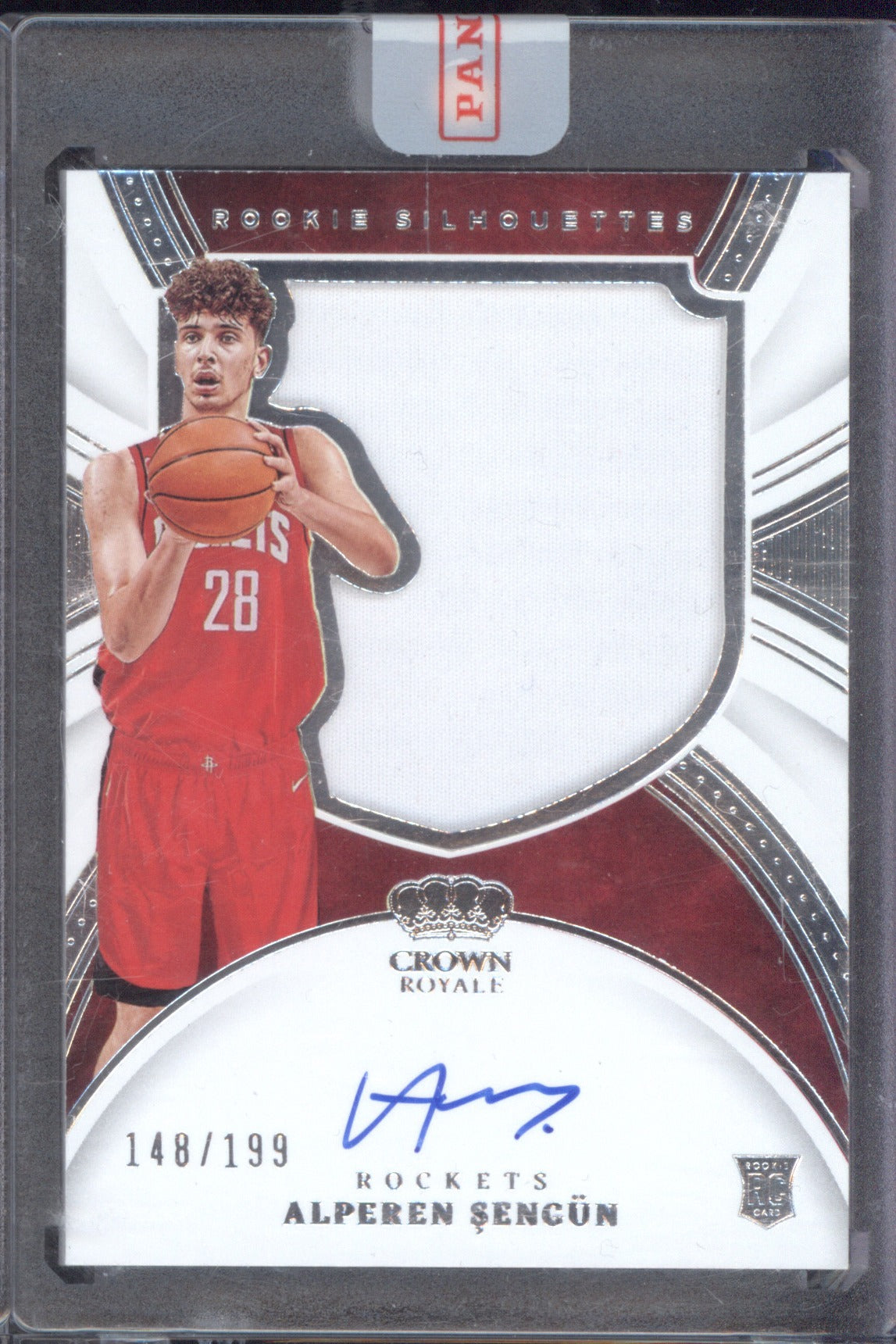 Alperen Şengün 2021 Panini Crown Royale #137 Rookie Silhouettes Auto /199