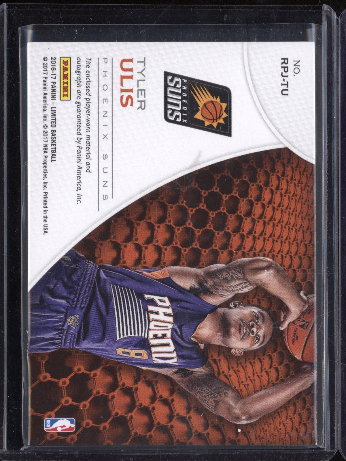 Tyler Ulis 2016-17 Panini Limited RPJ-TU Rookie Phenoms Jersey Auto Prime RC /39
