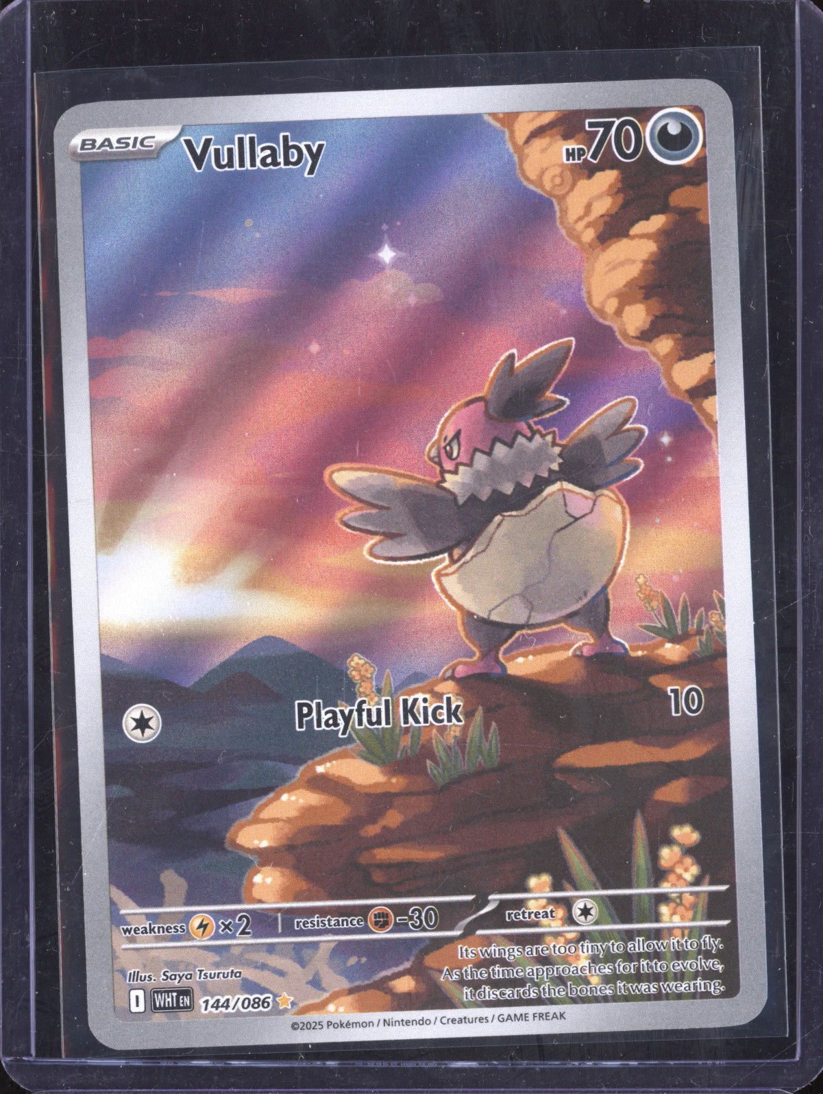 Vullaby 2025 Pokemon White Flare 144/086 Illustration Rare