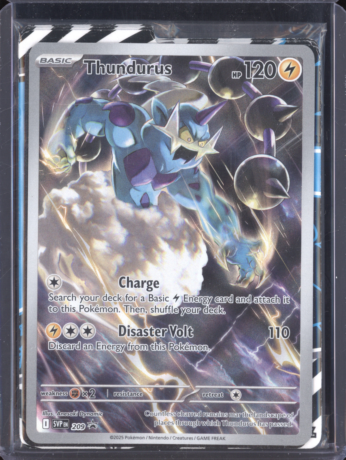Thundurus 2025 Pokemon Scarlet & Violet Promos 209 Black Star Promo